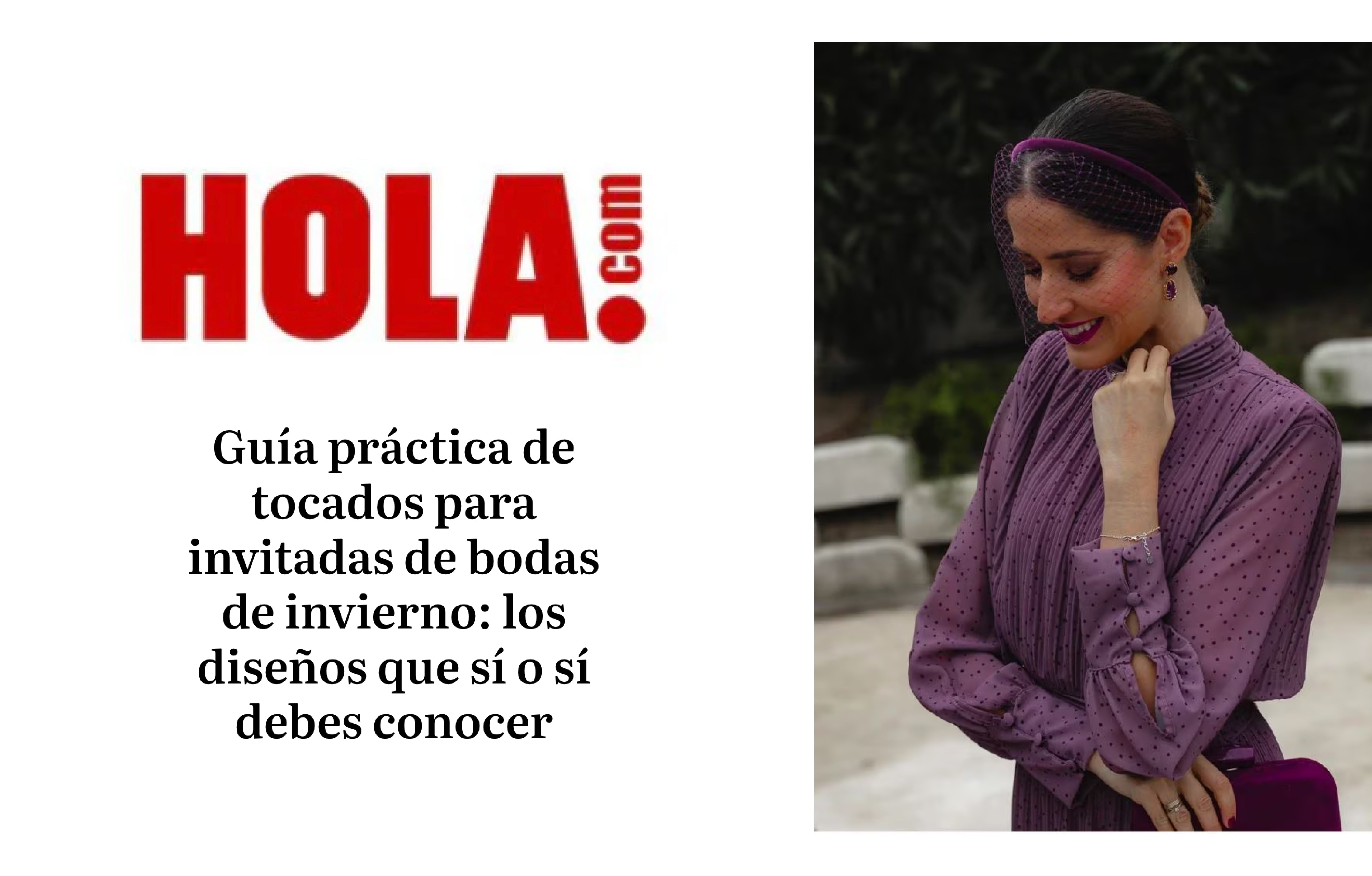 Guía práctica de tocados para invitadas de bodas de invierno: los diseños que sí o sí debes conocer