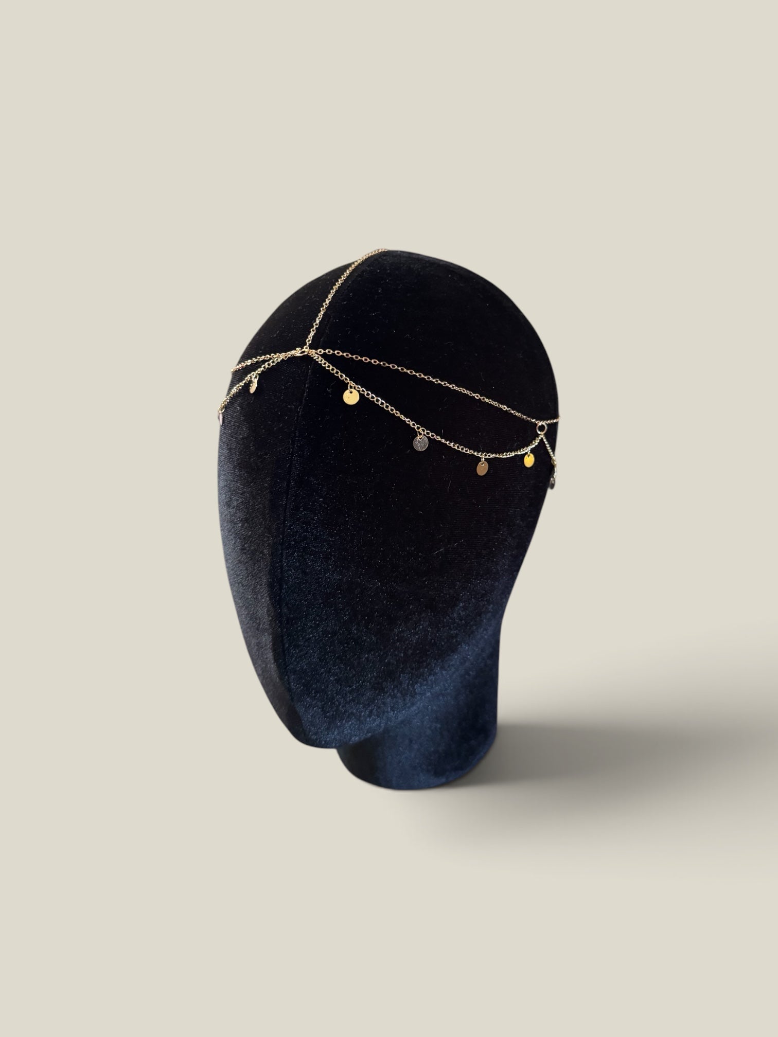 Tocado Zarela dorado