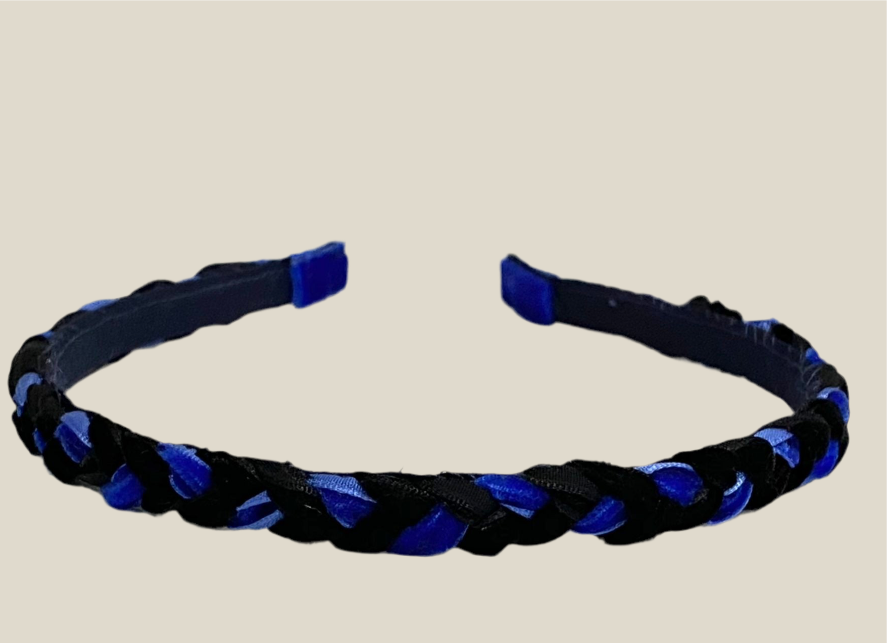 Carolina petite braided blue headband
