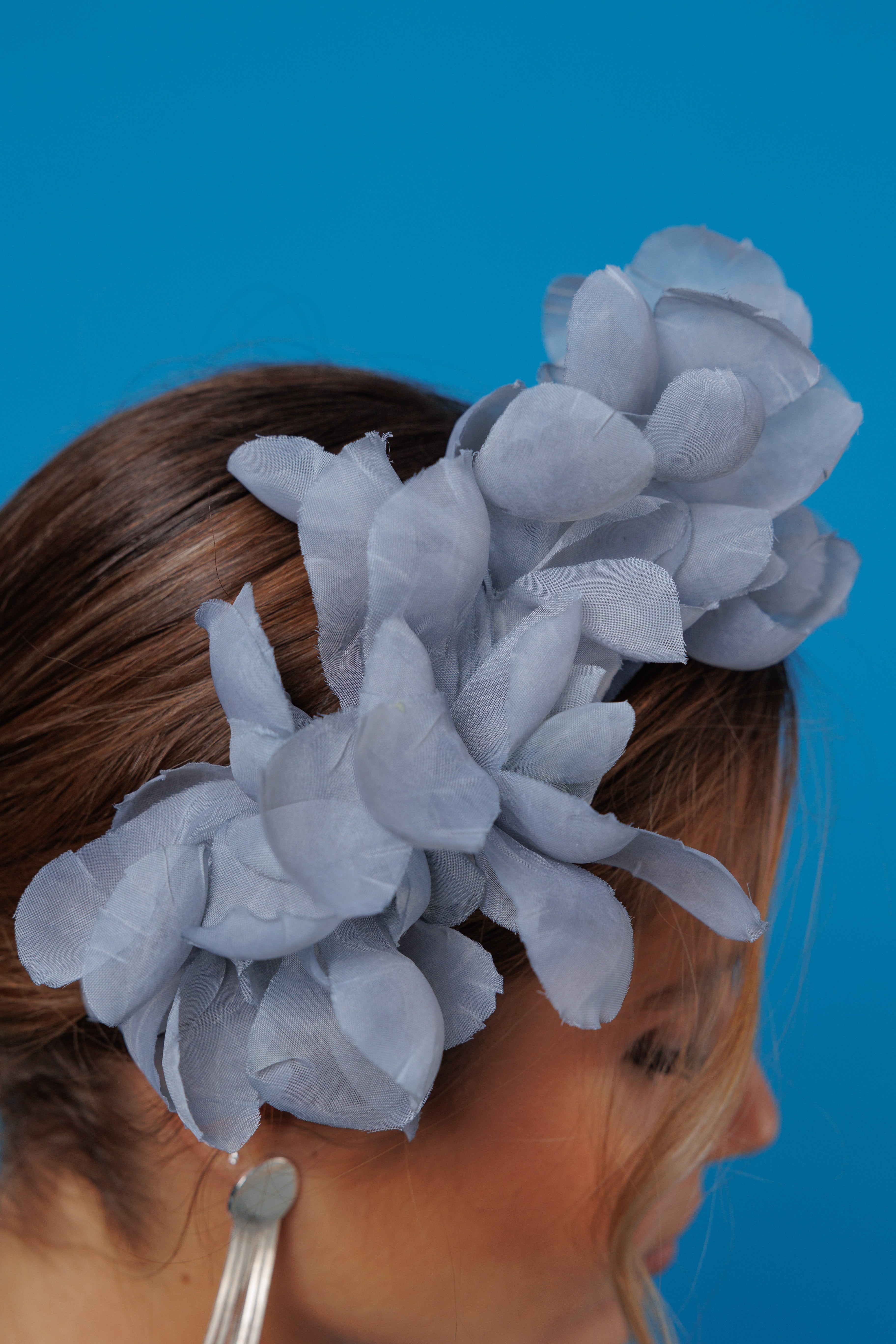 Halfpetalines gray headband