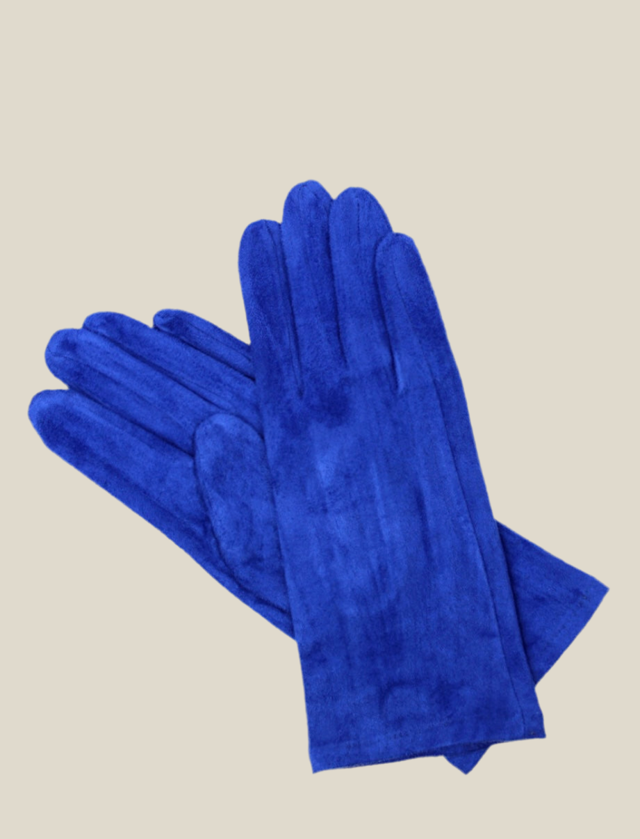 Guantes cortos Azul