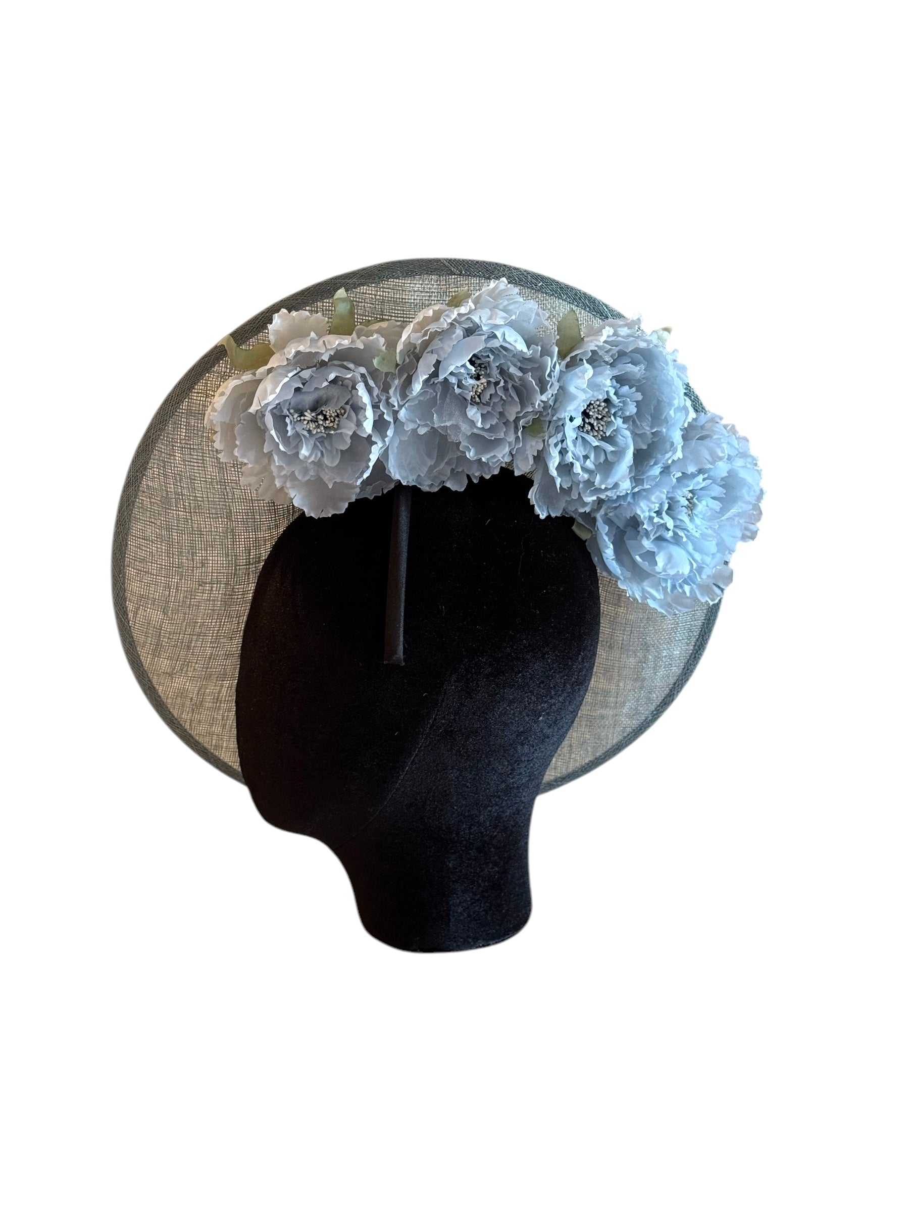Tocado Chantal azul