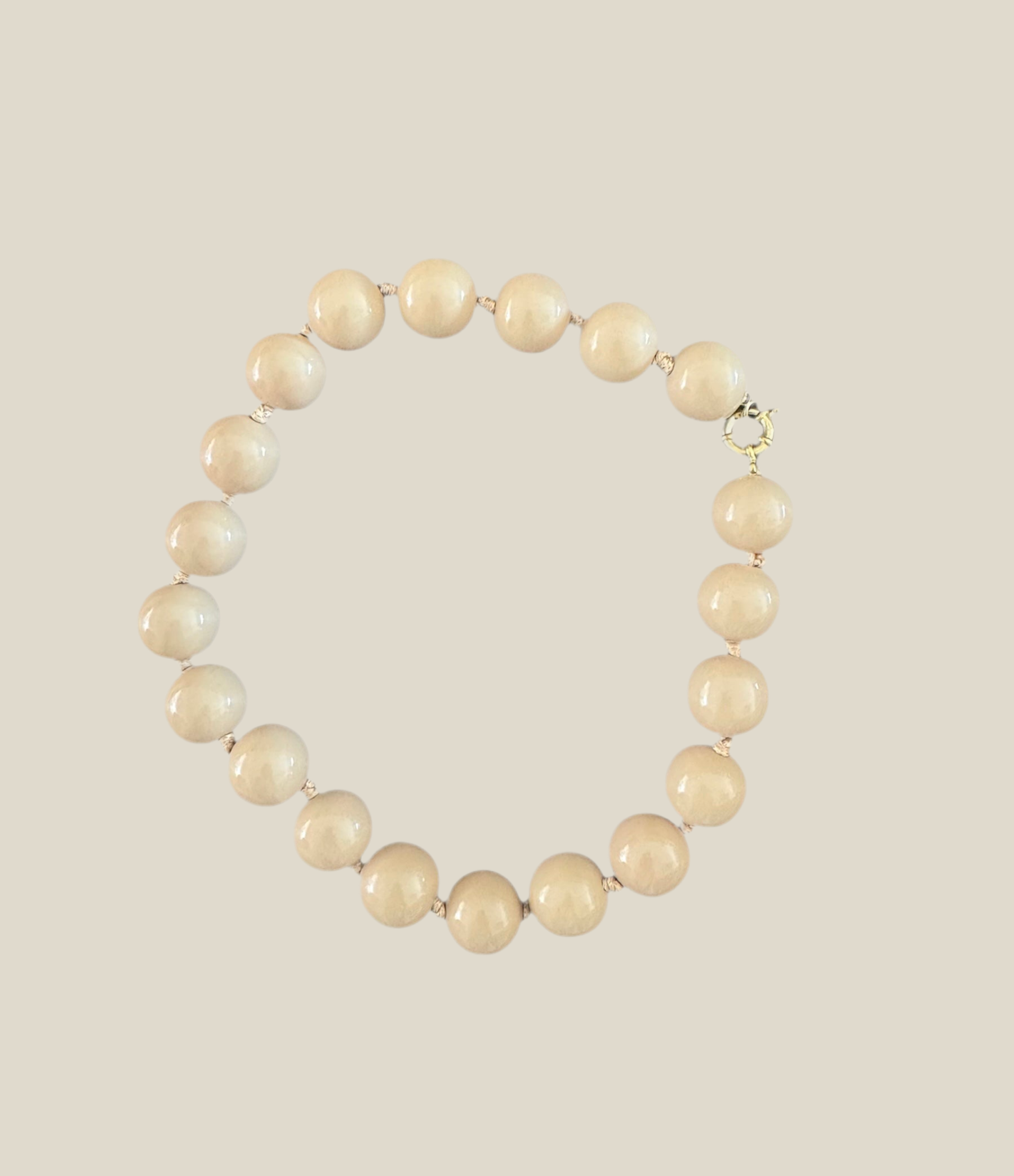 Collar Confetti beige