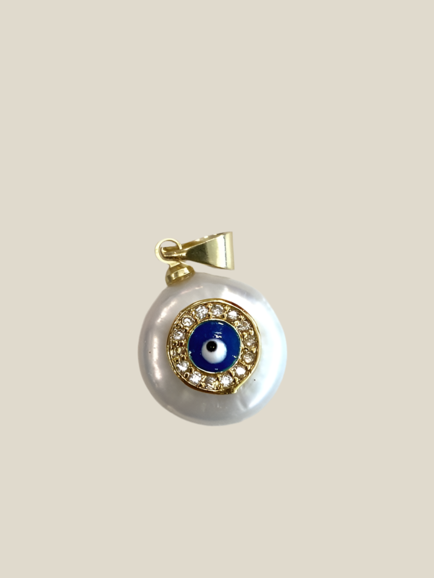 Colgante Ojo azul