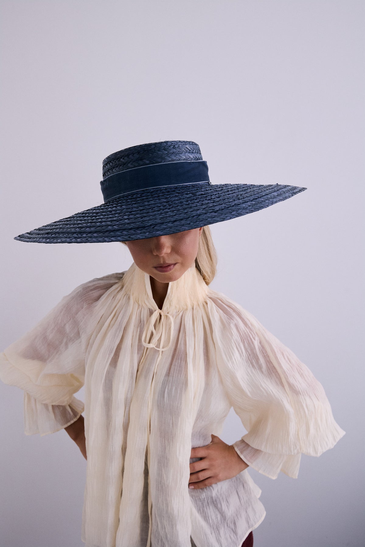 Canotier Carol marino