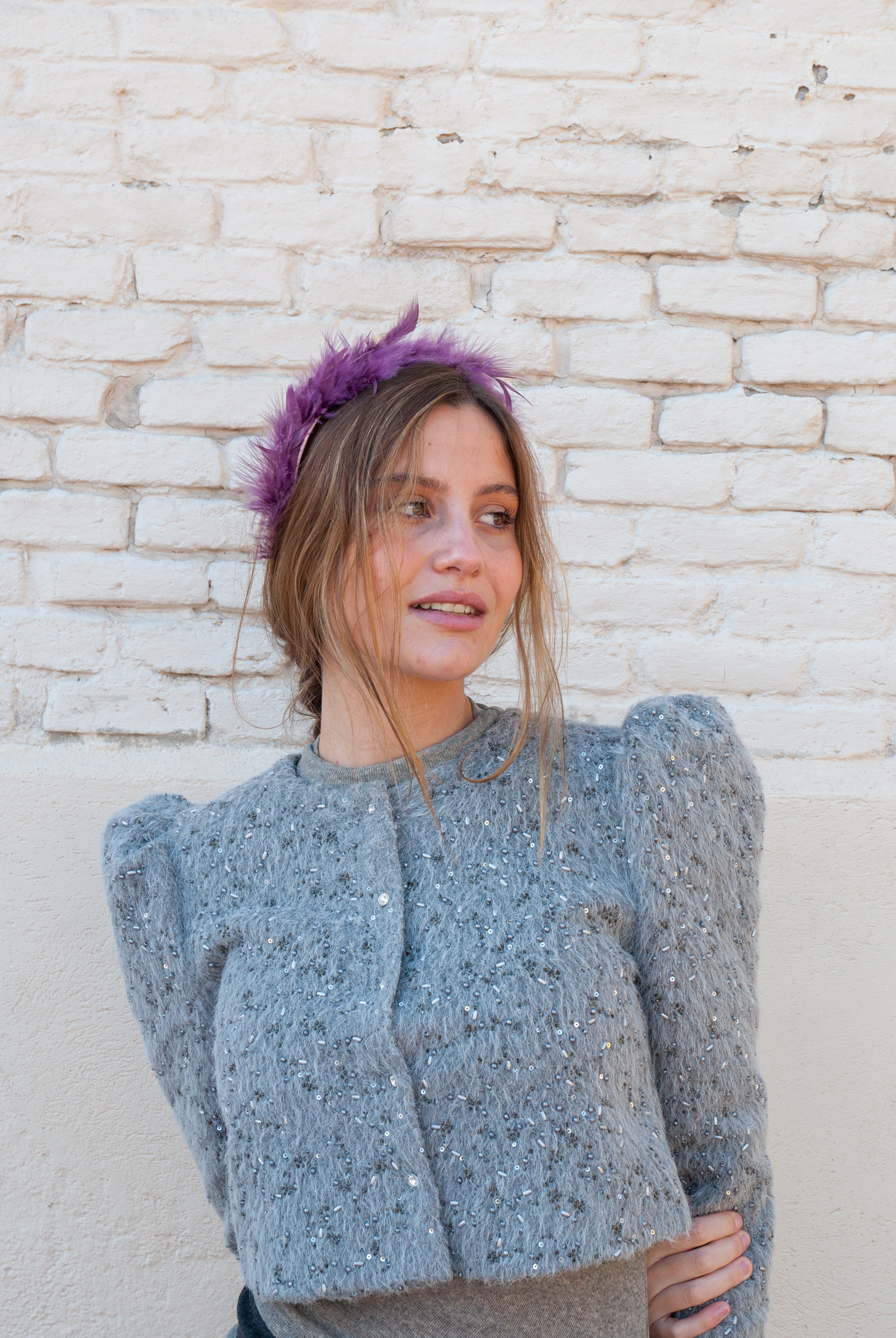 Diadema Guacamayo Malva