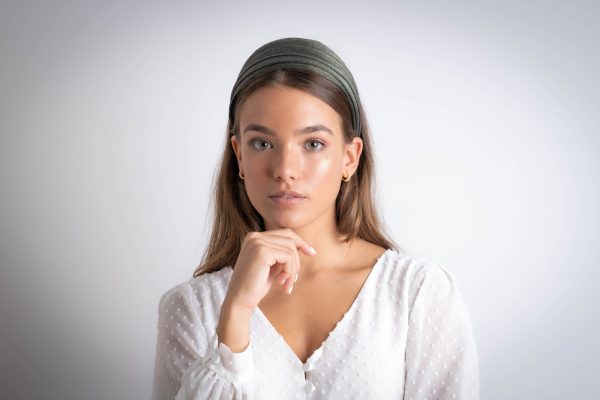 Duchess Moss green headband