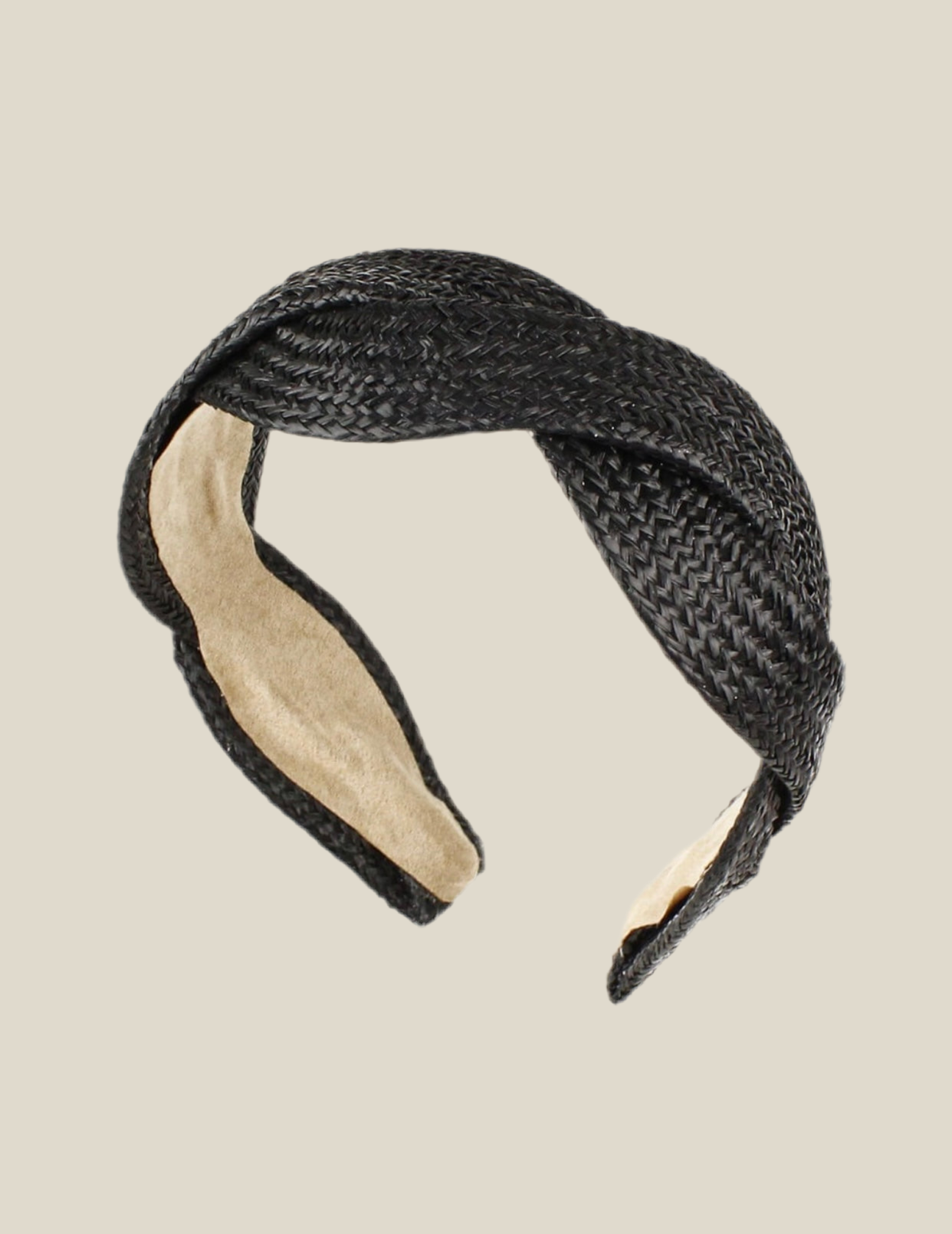 Diadema Jerez plana negra