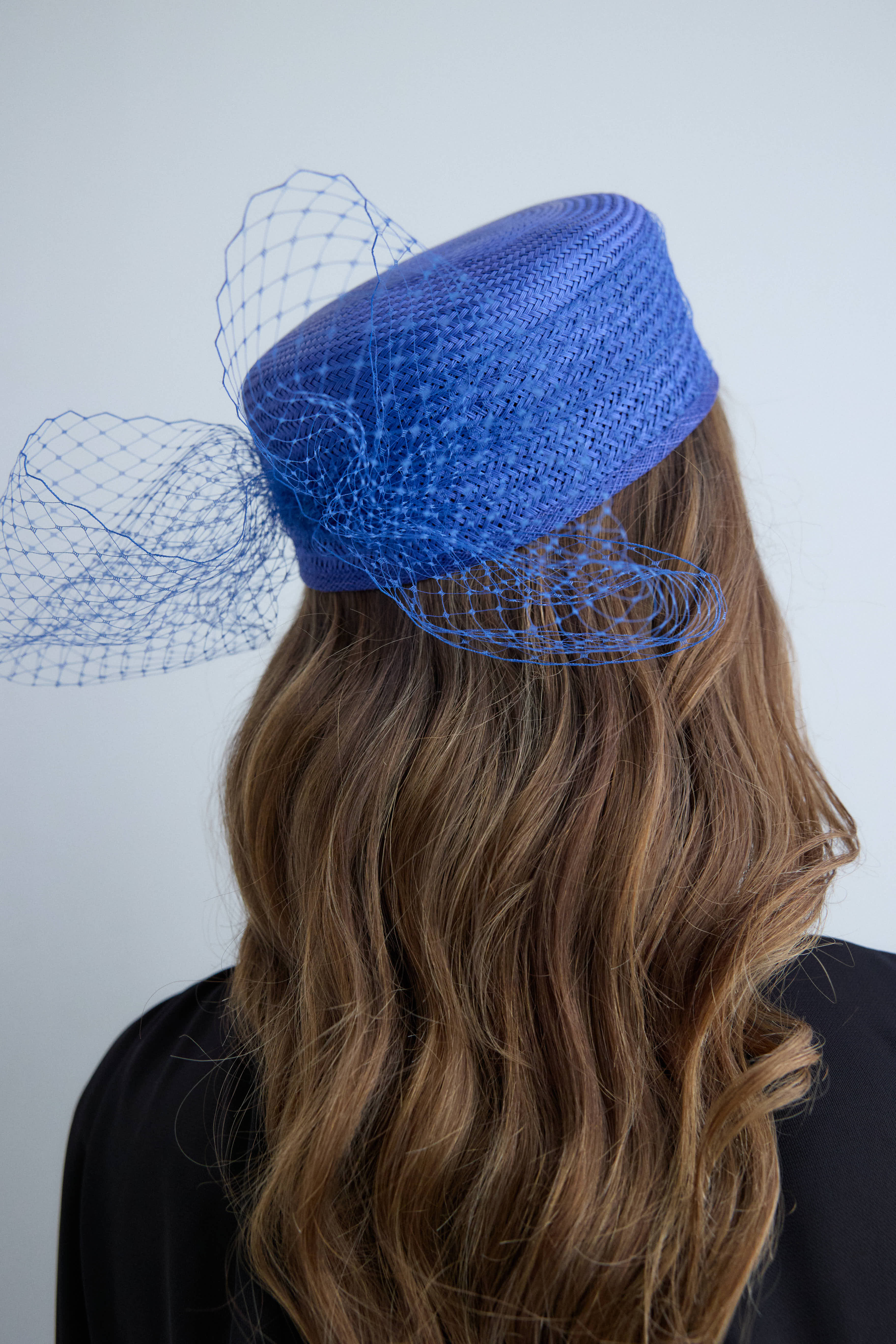 Casquete Amelia azul Klein