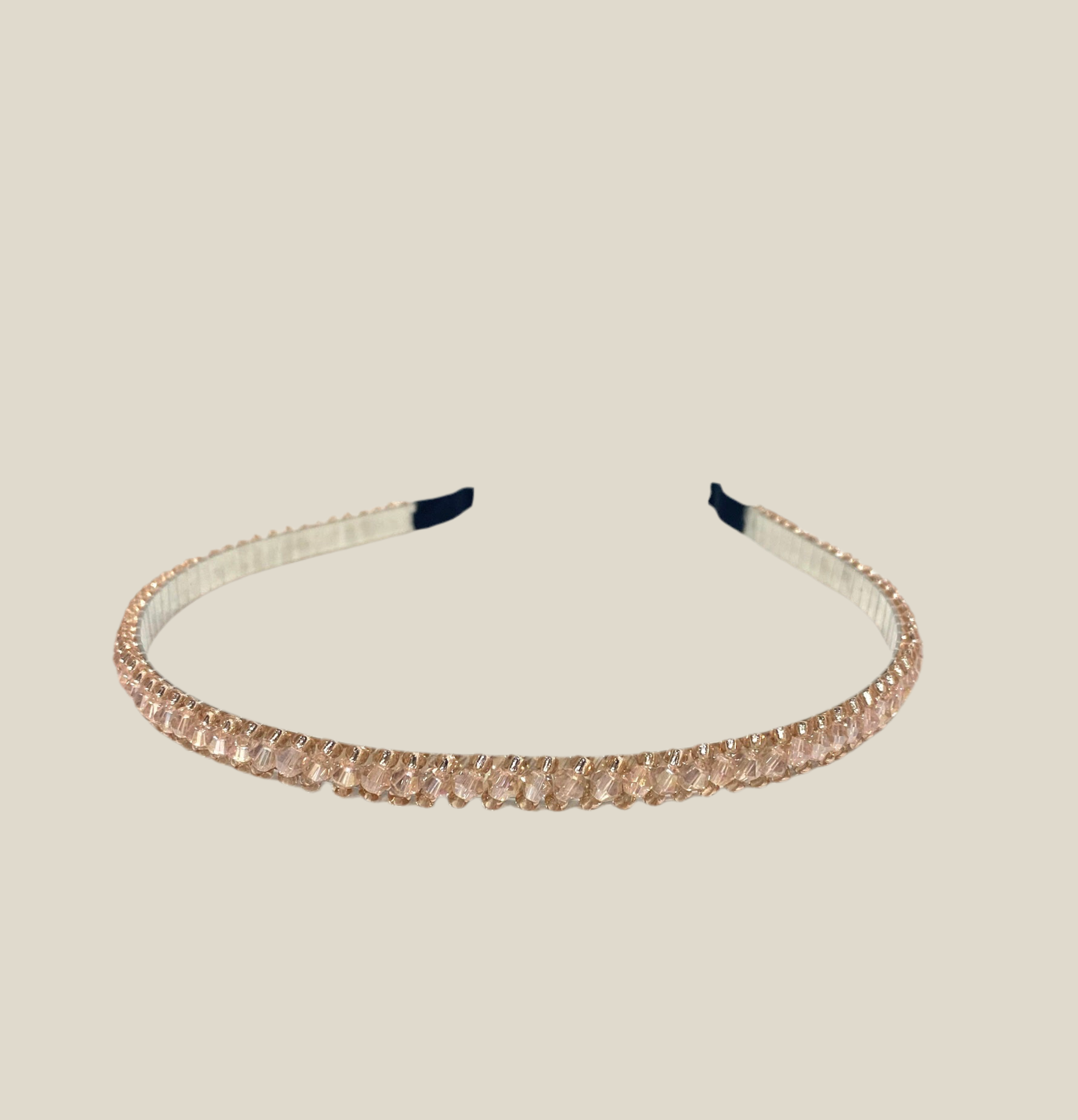 Diadema Night rosa y plata