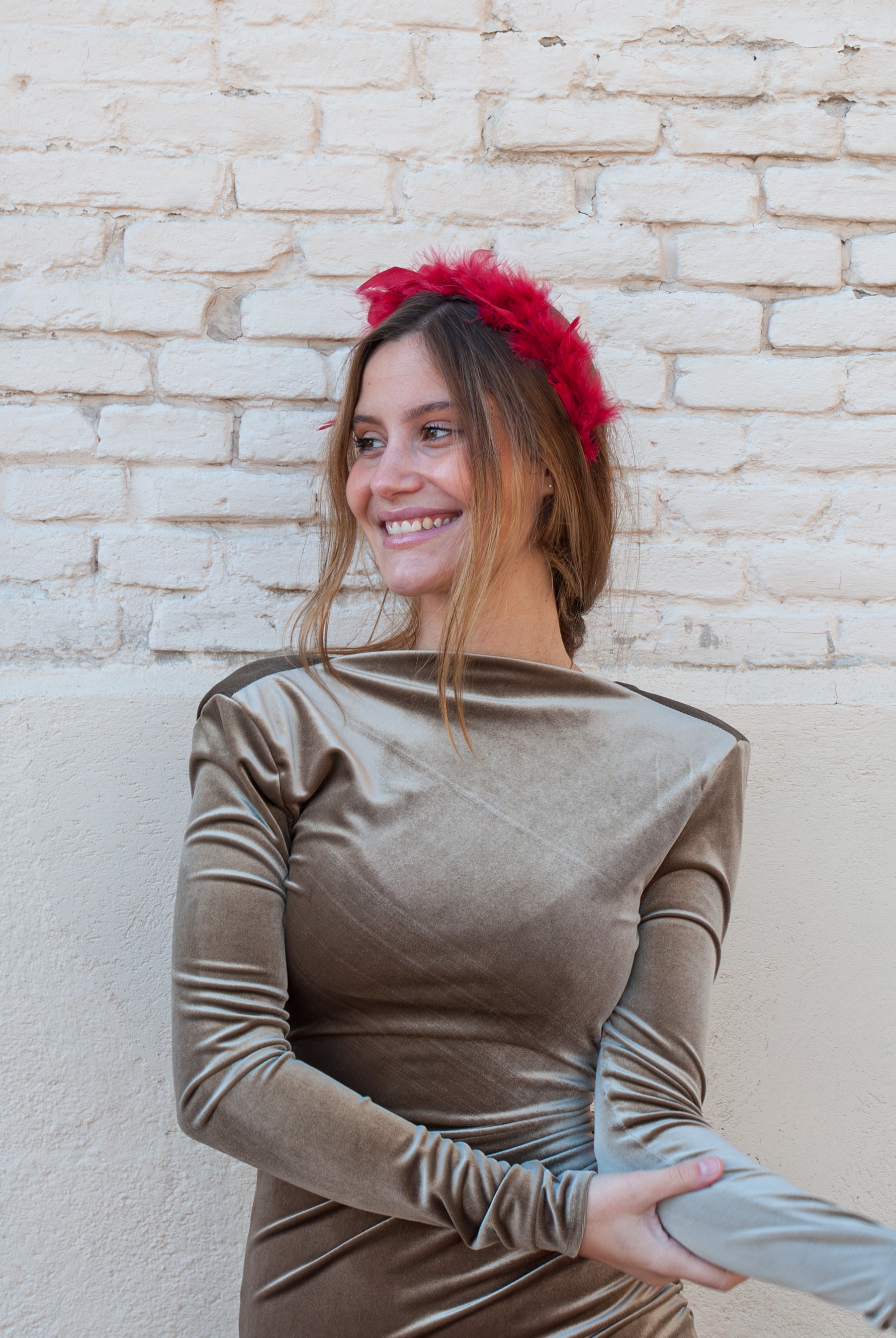 Diadema Guacamayo Roja