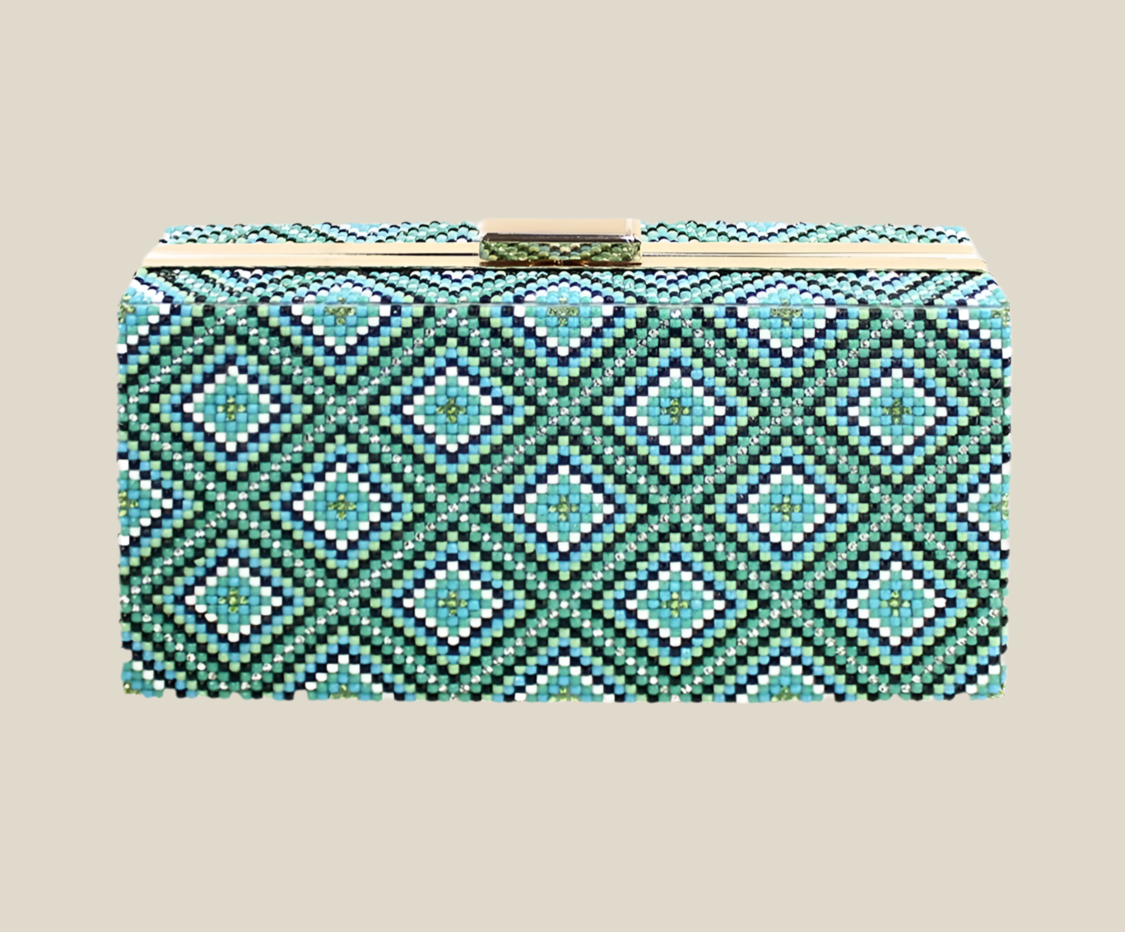 Blue Mosaic Bag