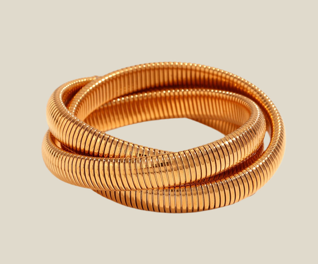 Brazalete Muelle oro