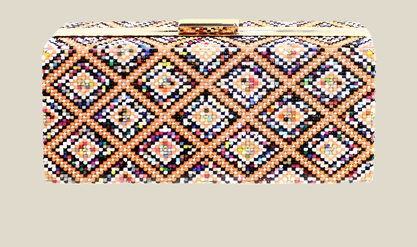 Bolso Mosaico naranja