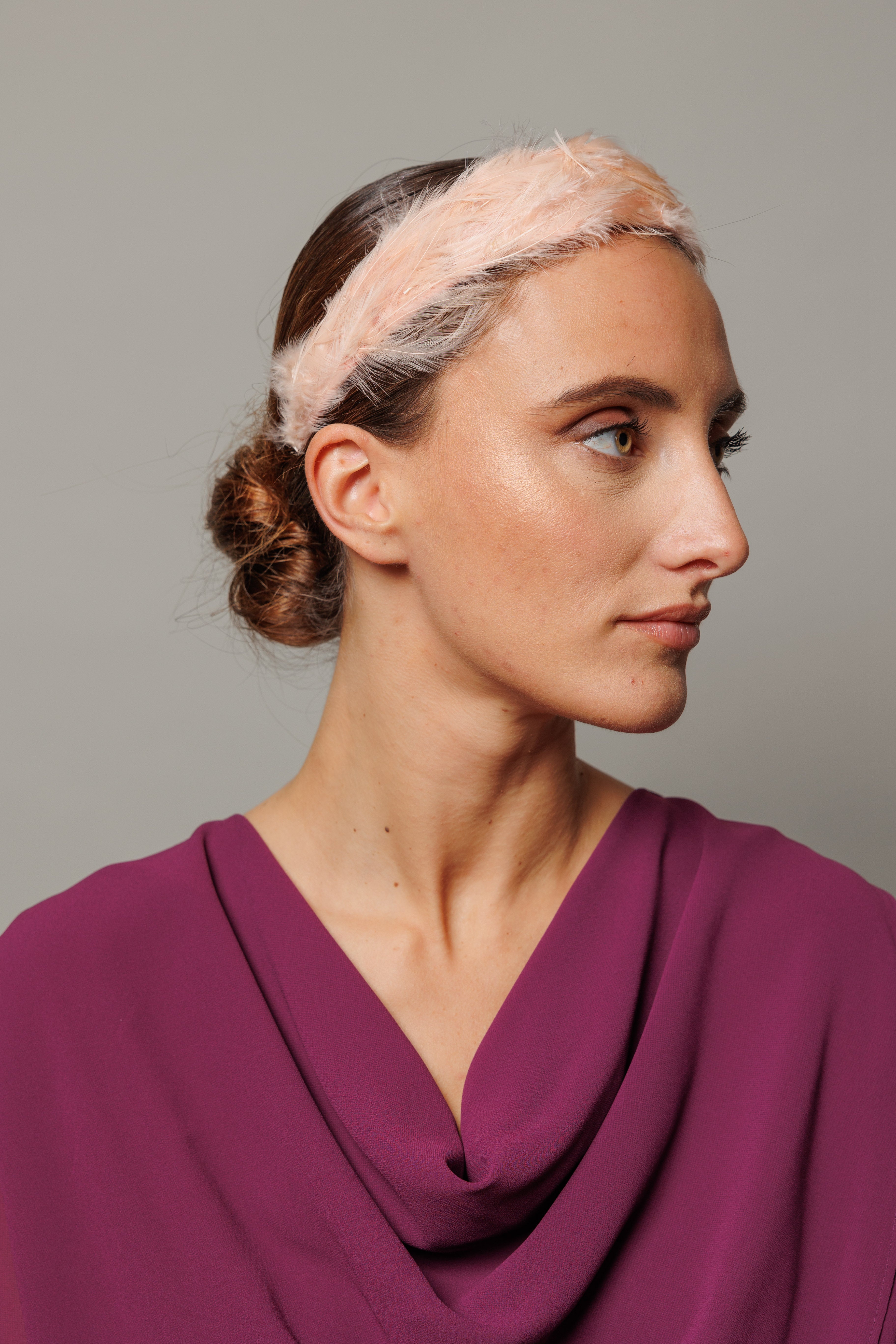 Diadema Gallo melocotón