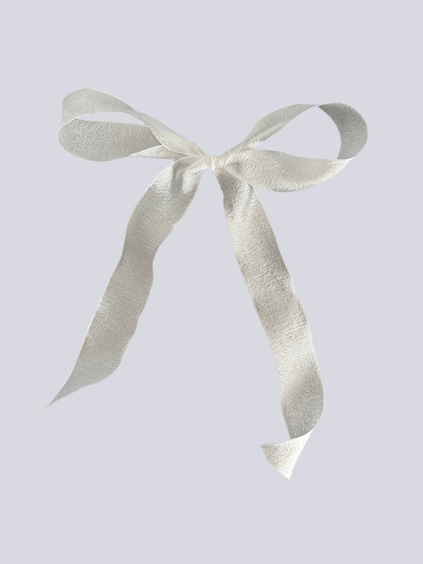 Lazo sencillo blanco