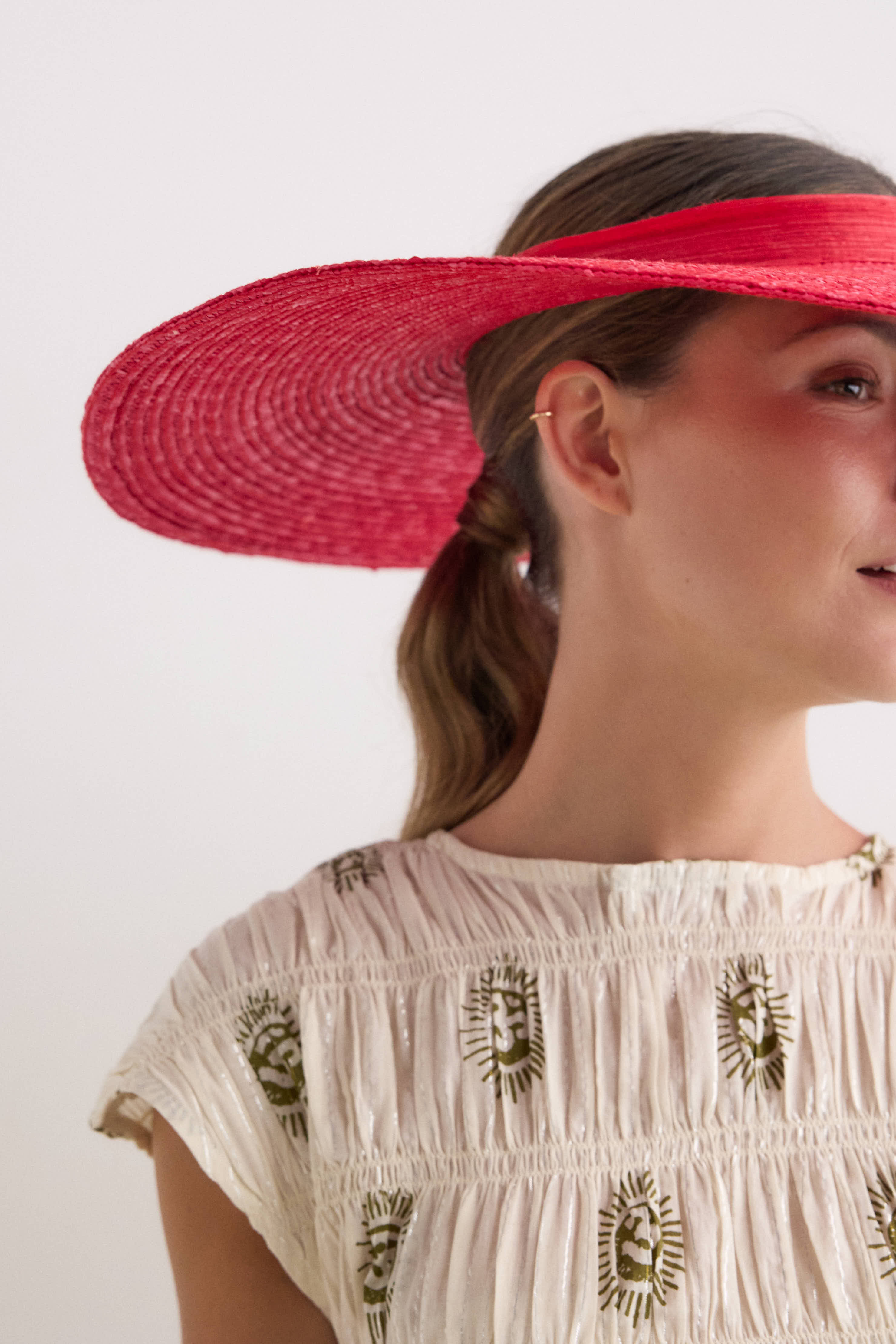Sombrero Ala rojo