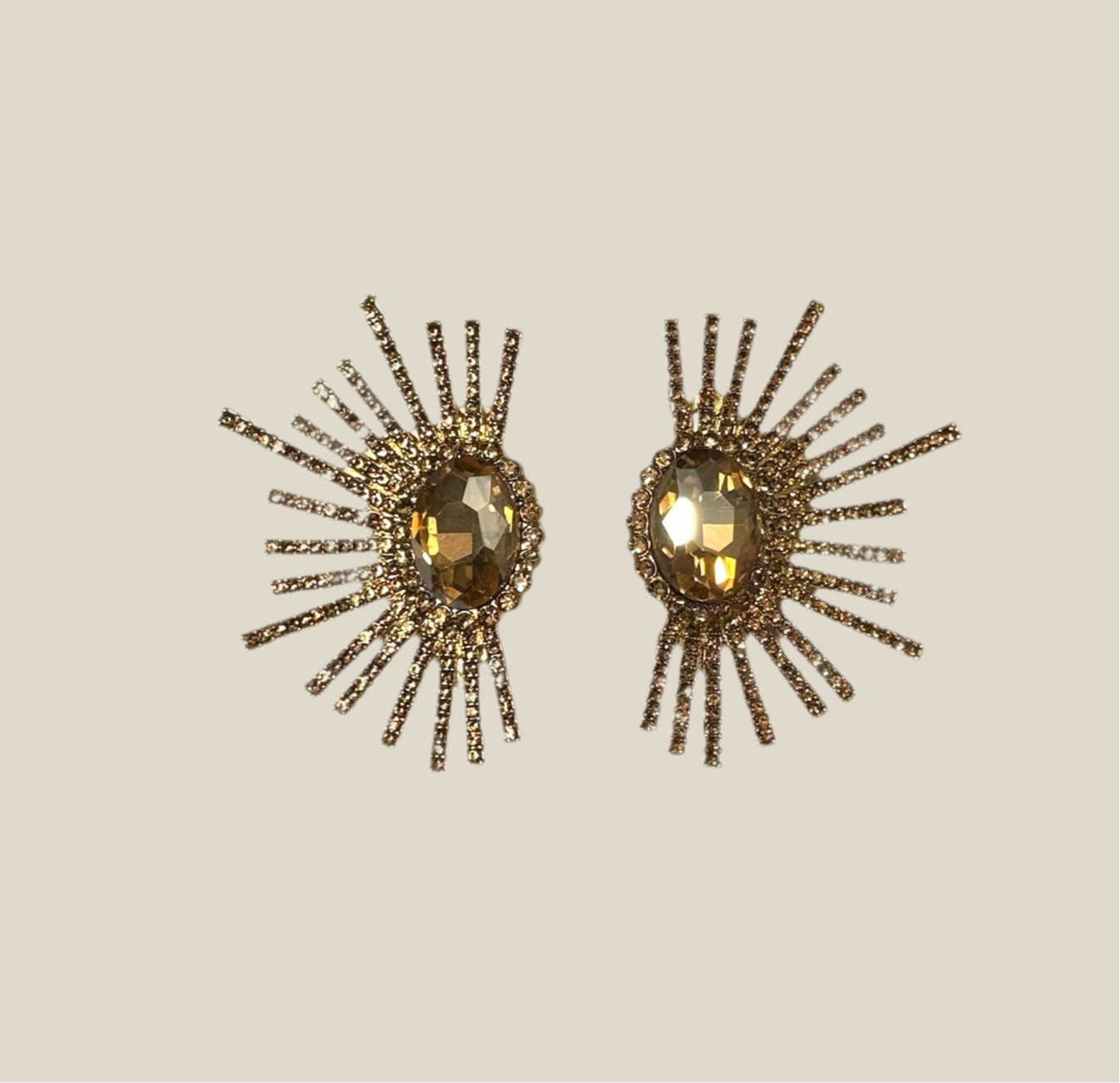 Pendientes Betelgeuse mostaza