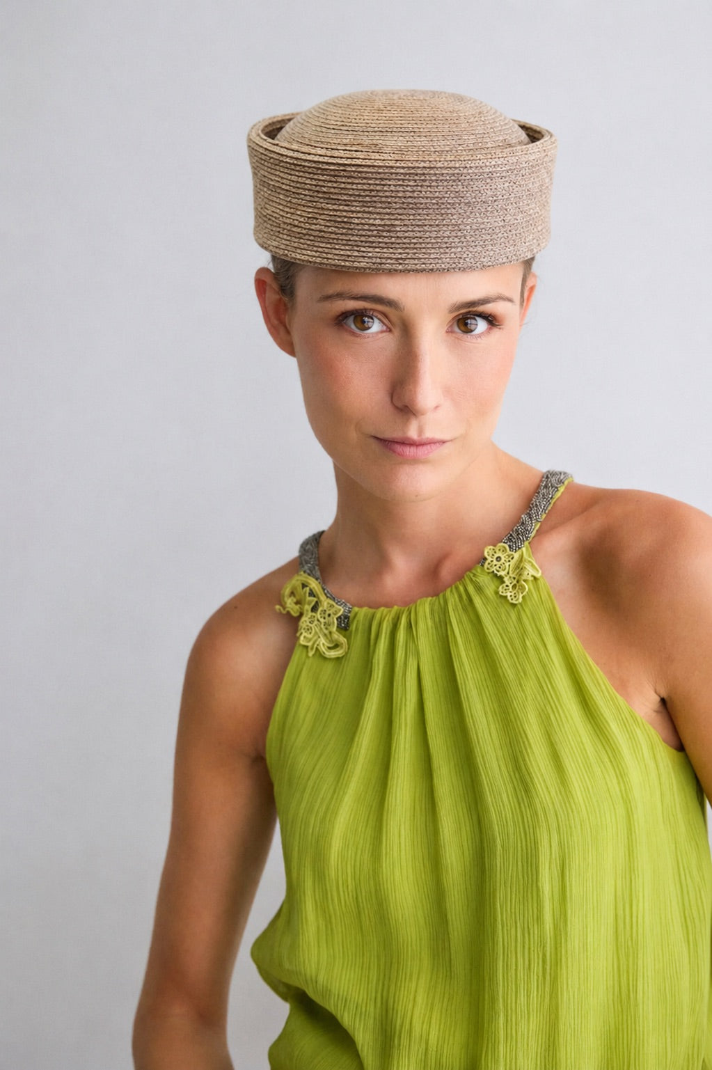 Casquete Claude marrón