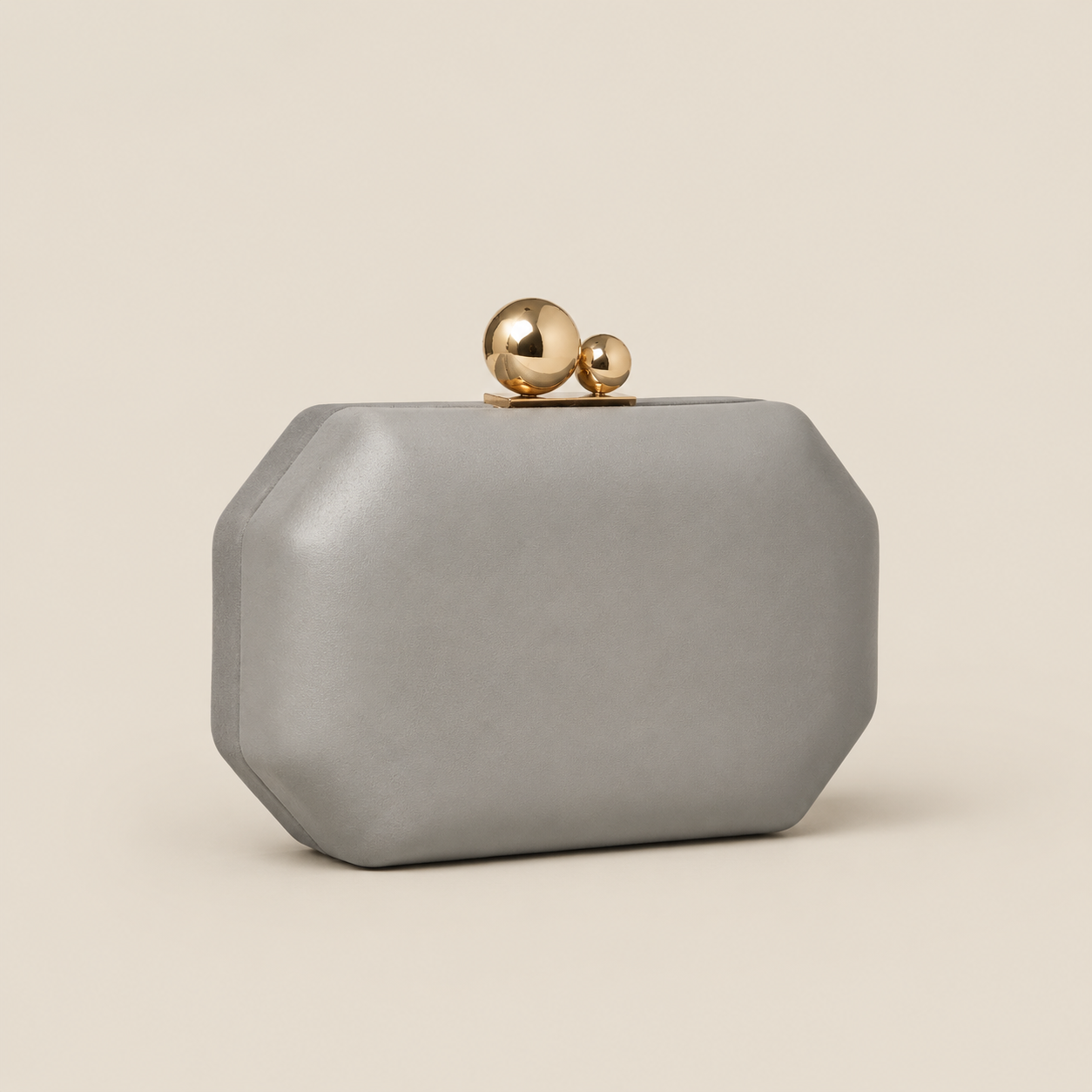 Bolso Octógono gris