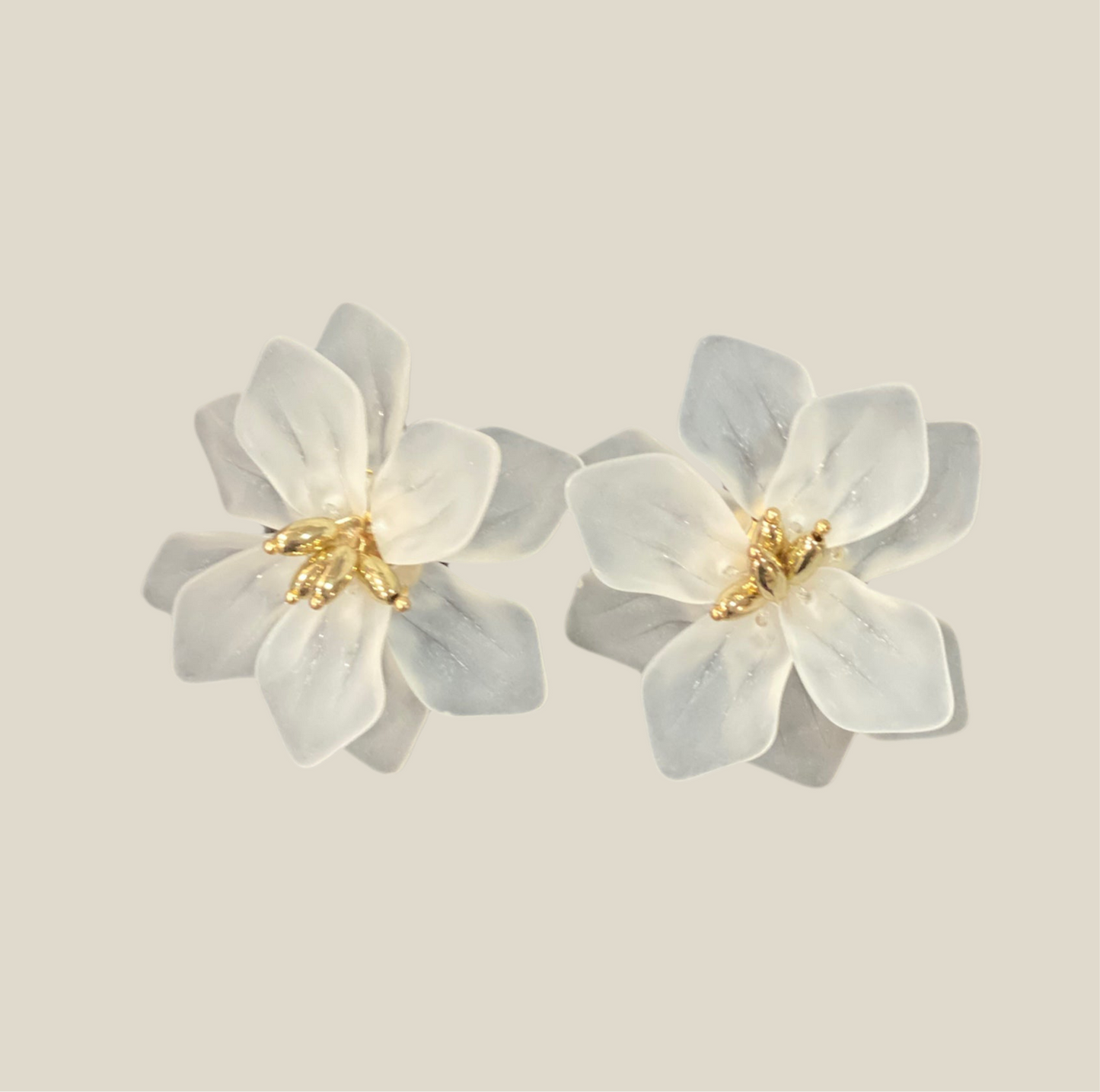 Pendientes Almadraba blanco