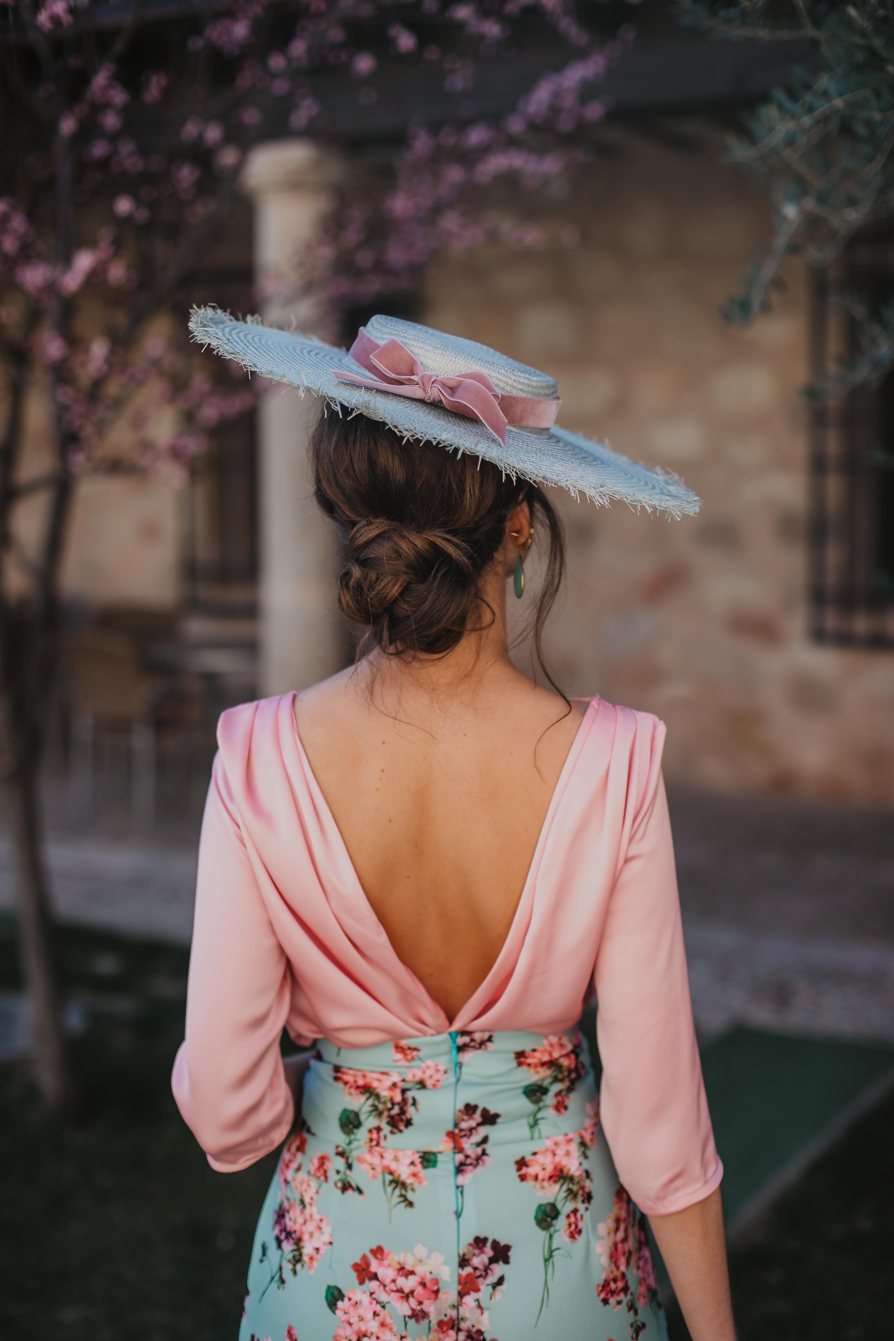 Sandra silver boater