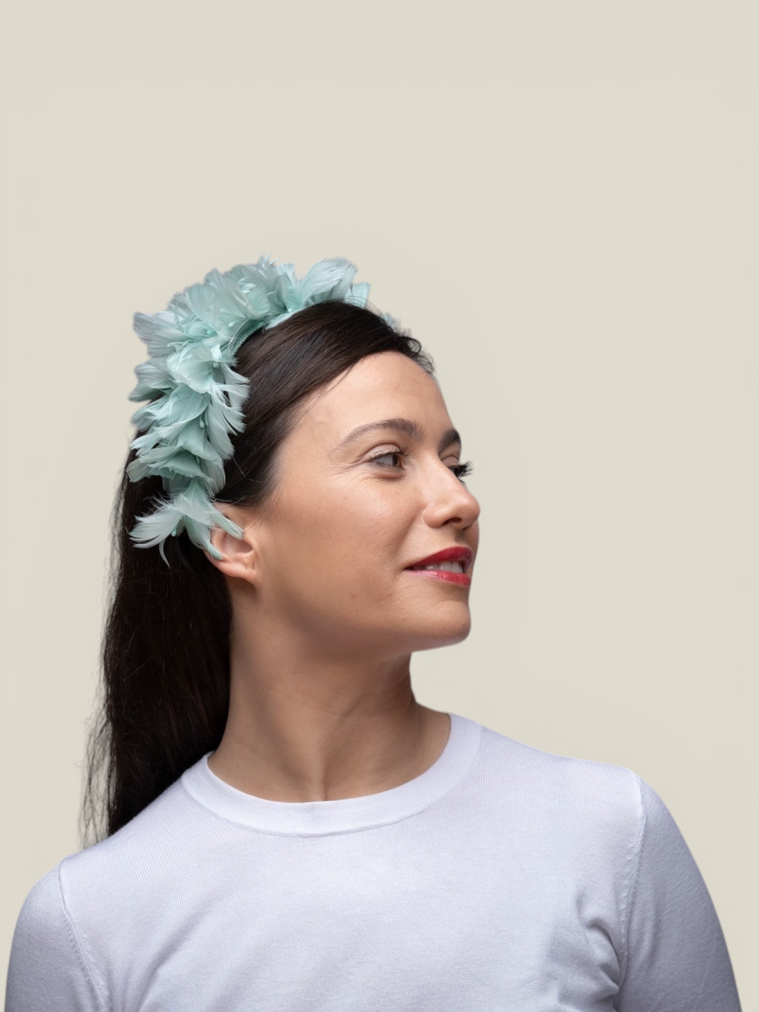 Parakeet green Headband