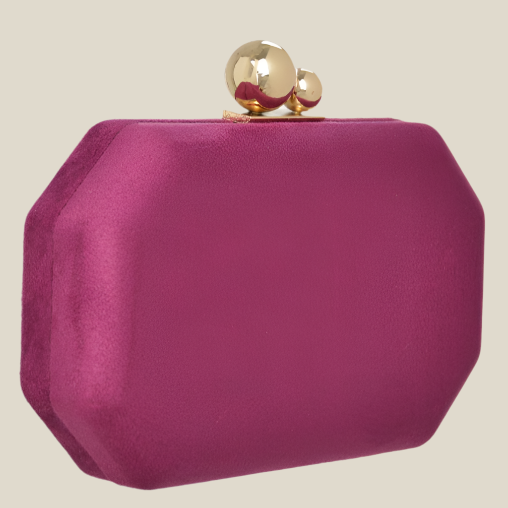 Bolso Octógono buganvilla