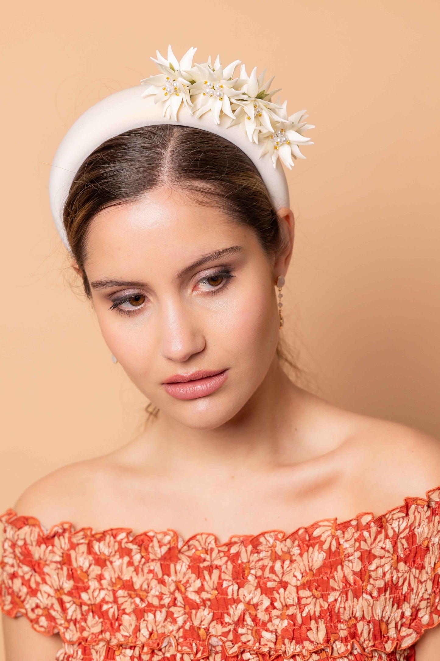 Diadema Constantina blanca