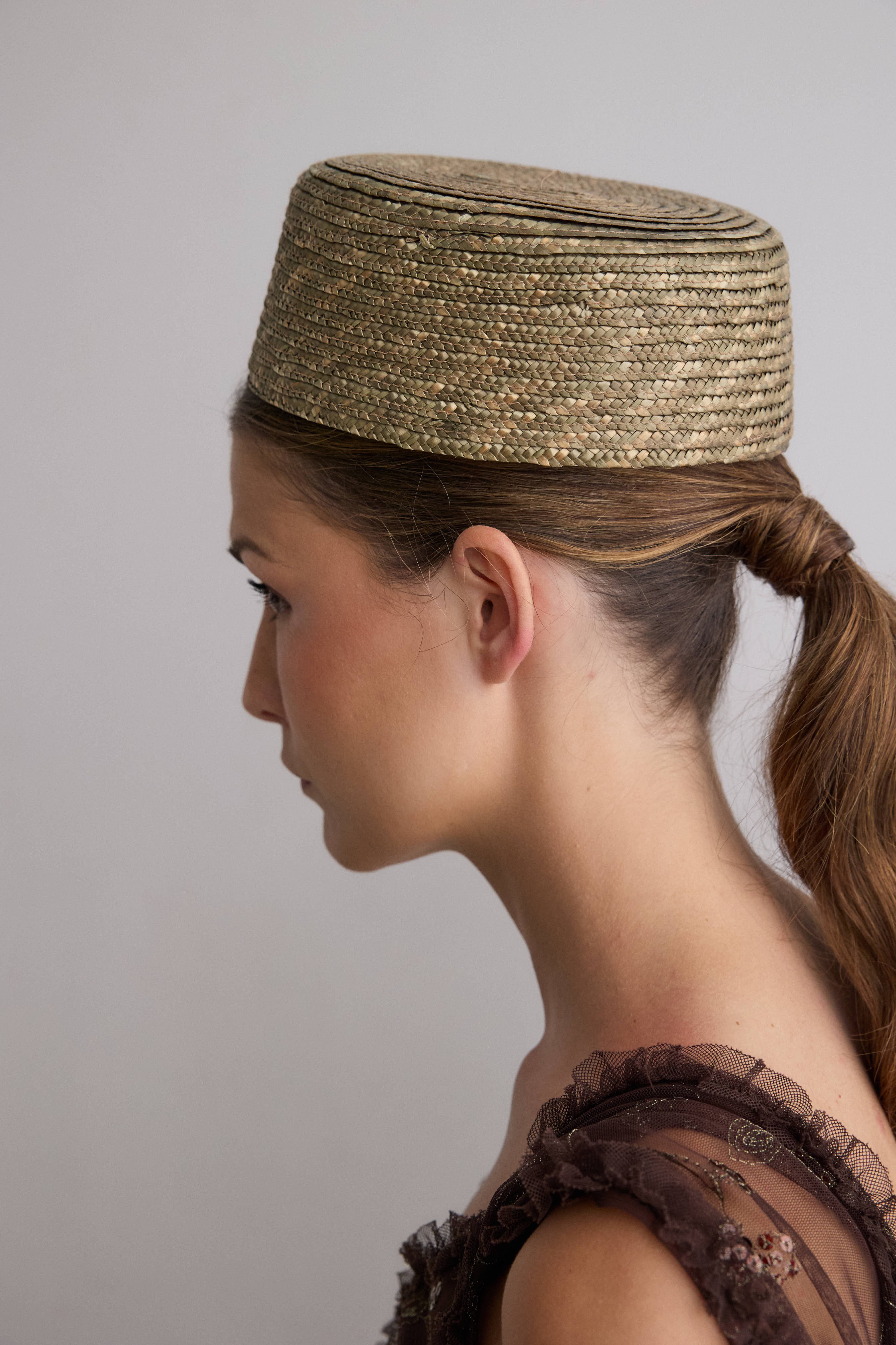 Casquete Celia verde
