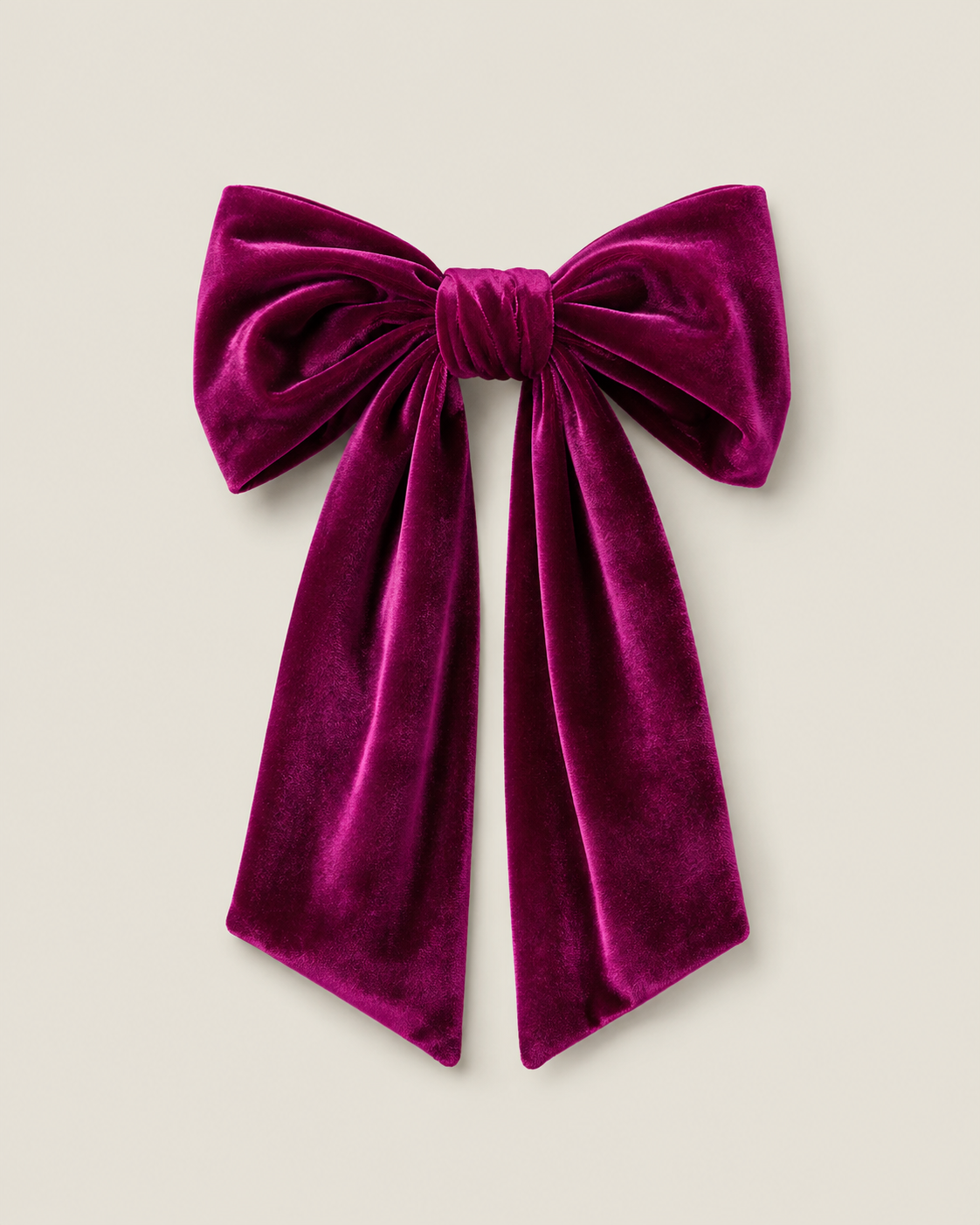Lazo Ribbon buganvilla terciopelo