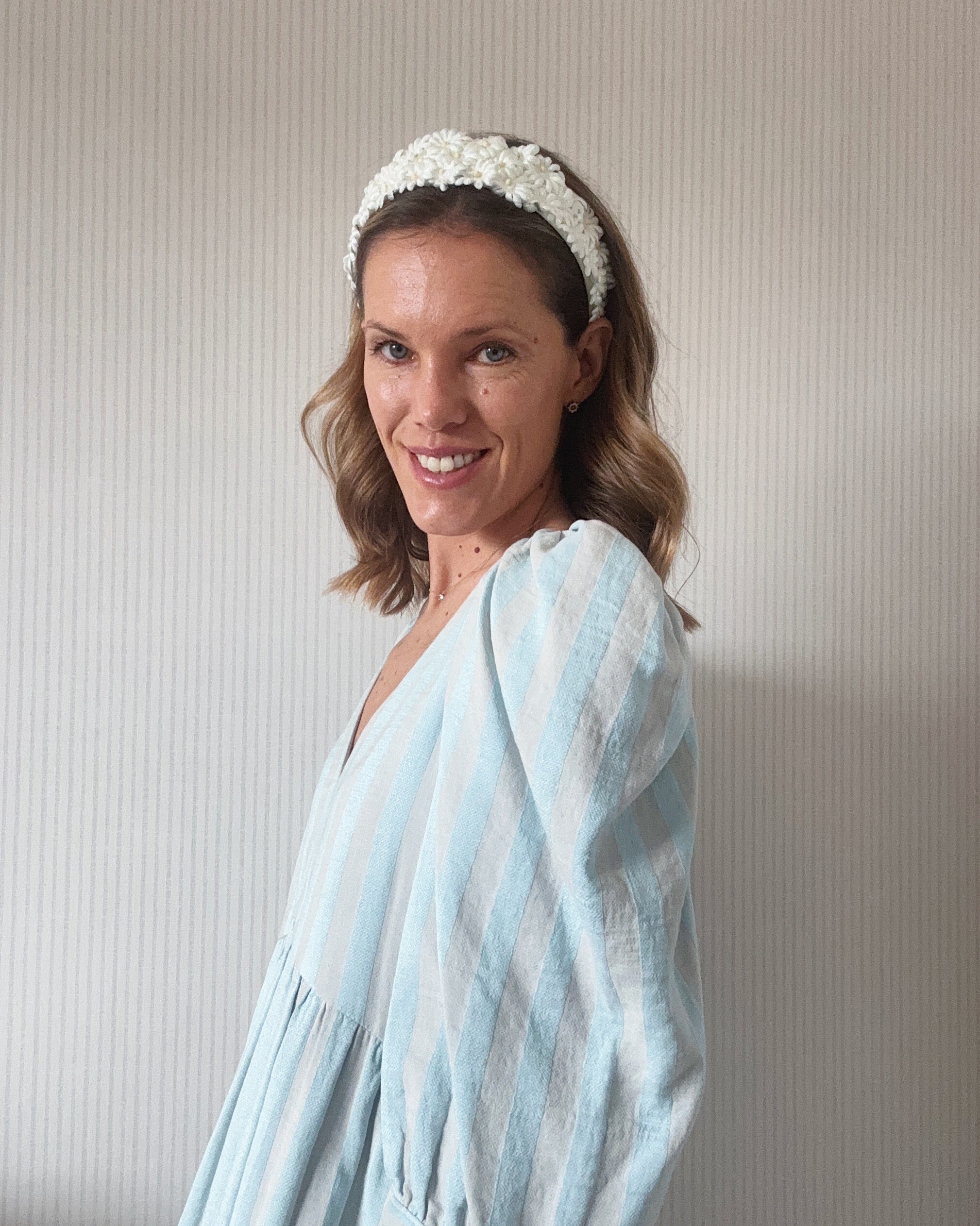 Diadema Chiribita blanca