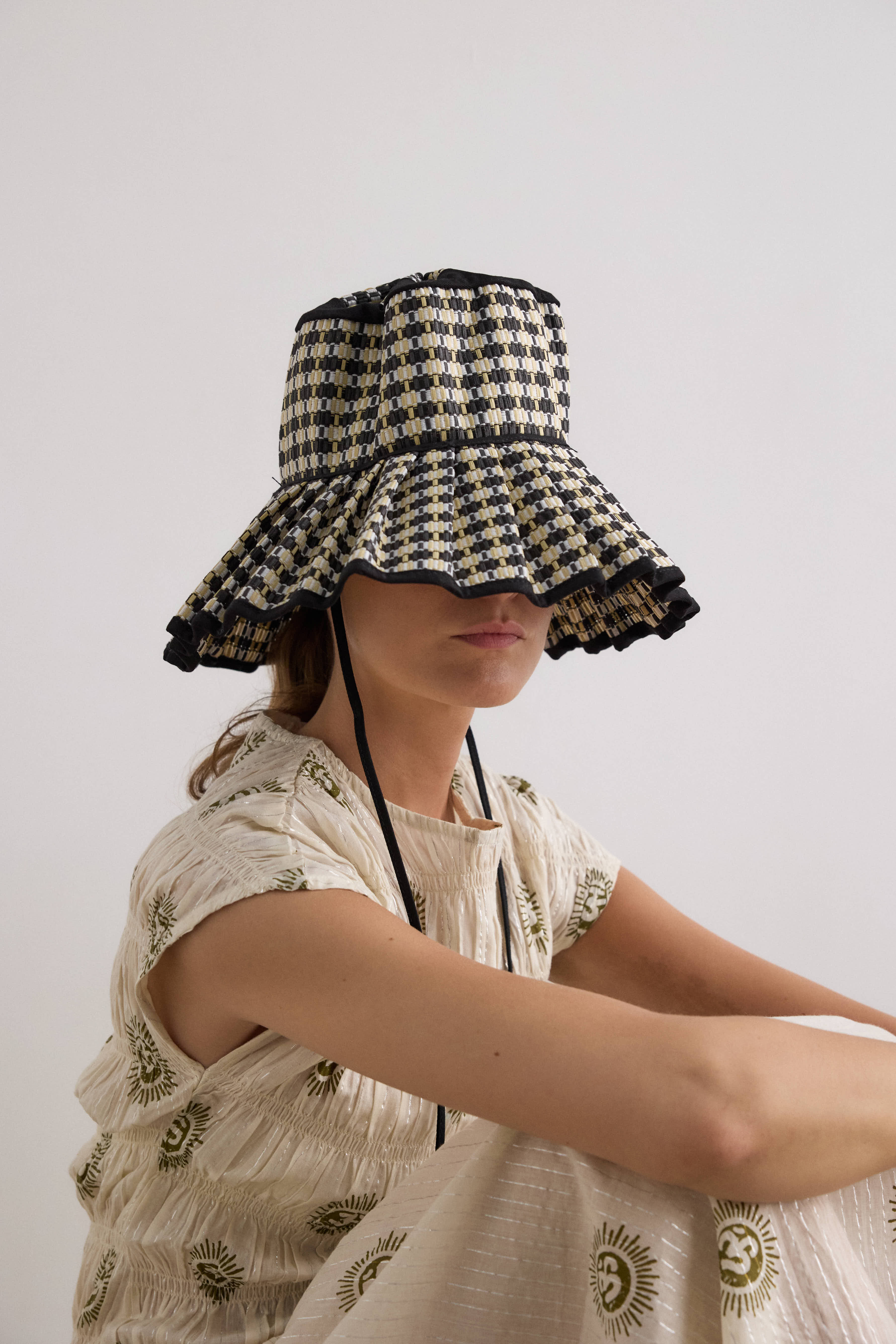 Sombrero Paraguas negro