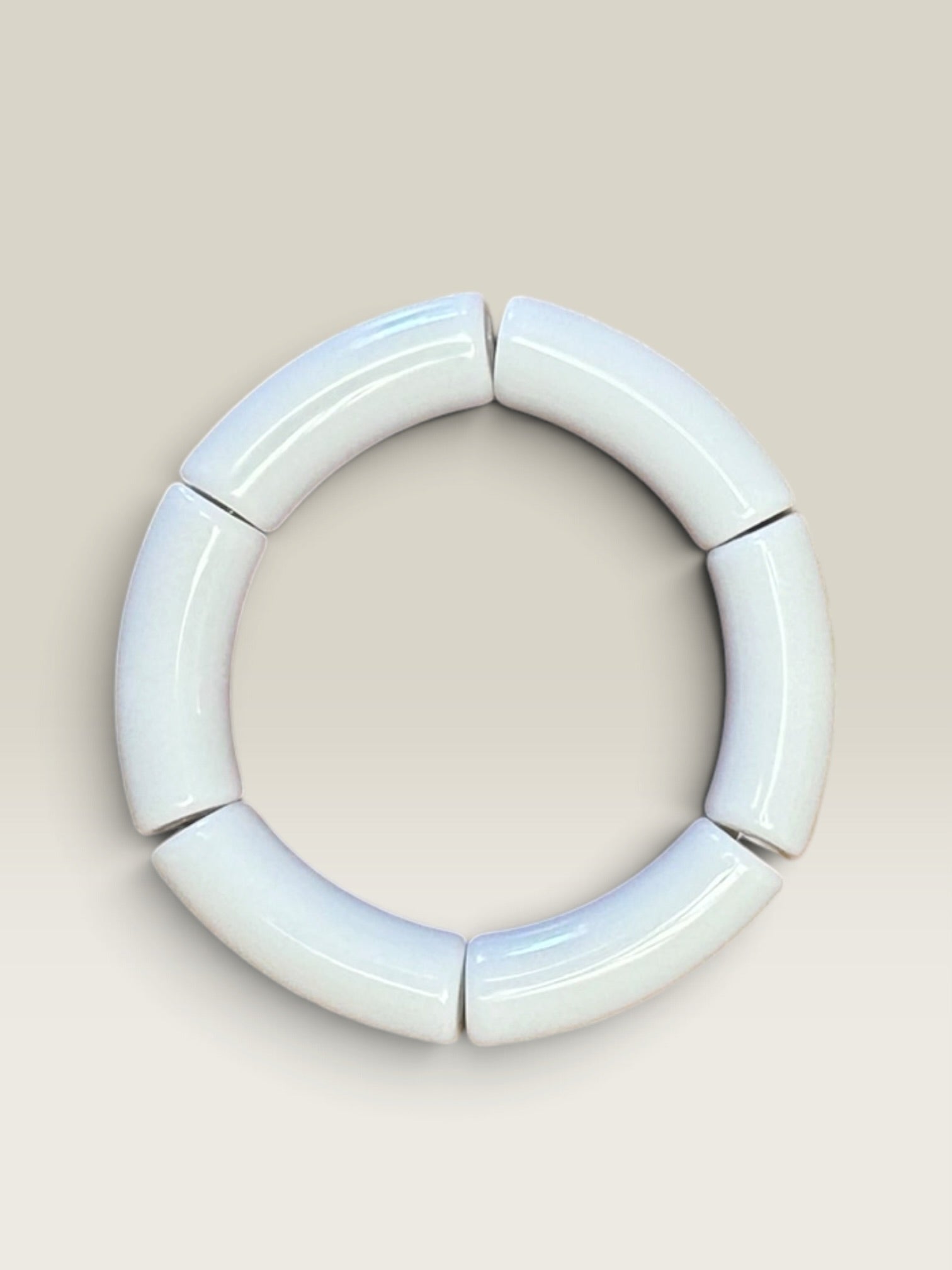 Pulsera Puzzle blanco