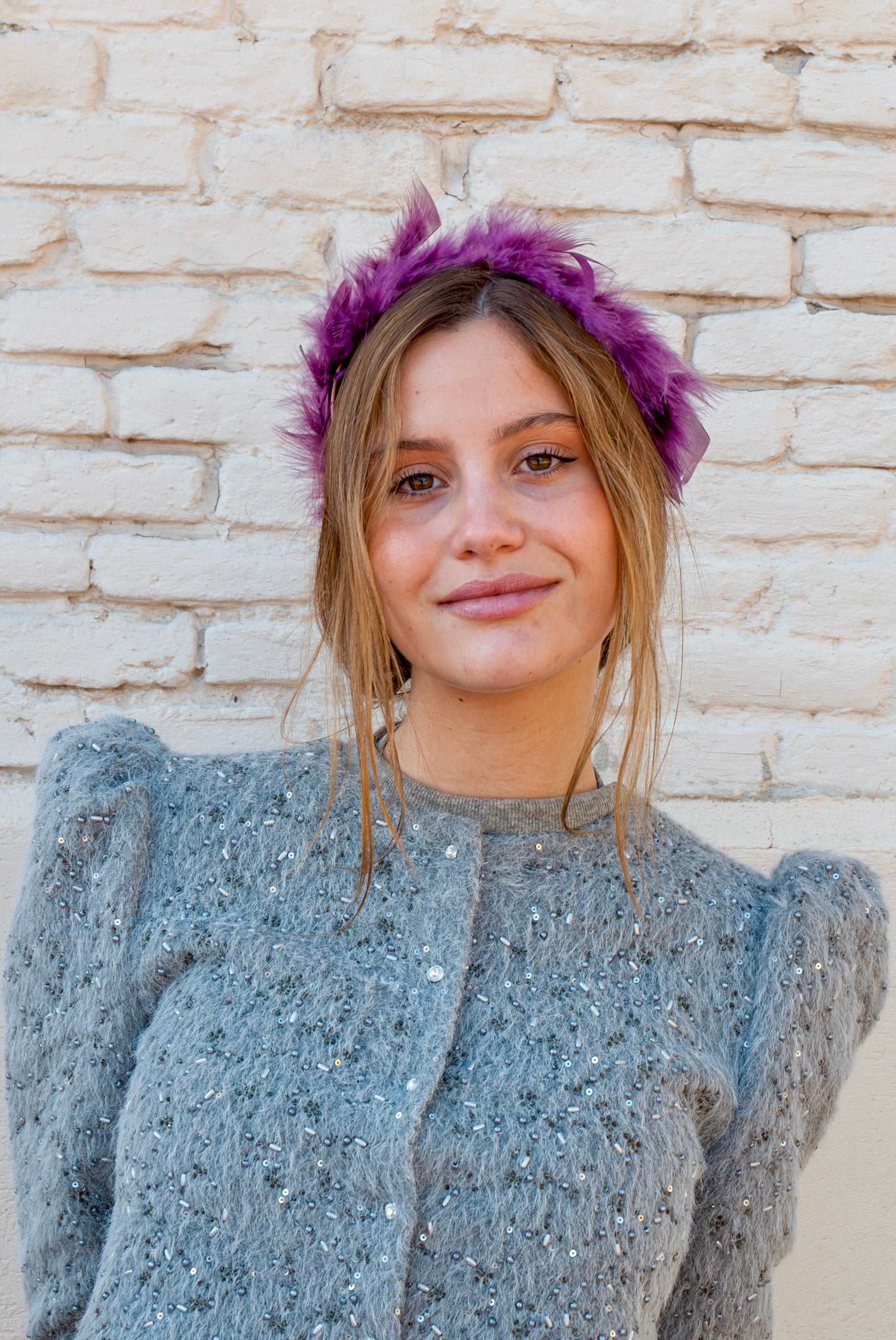 Mauve Macaw Headband
