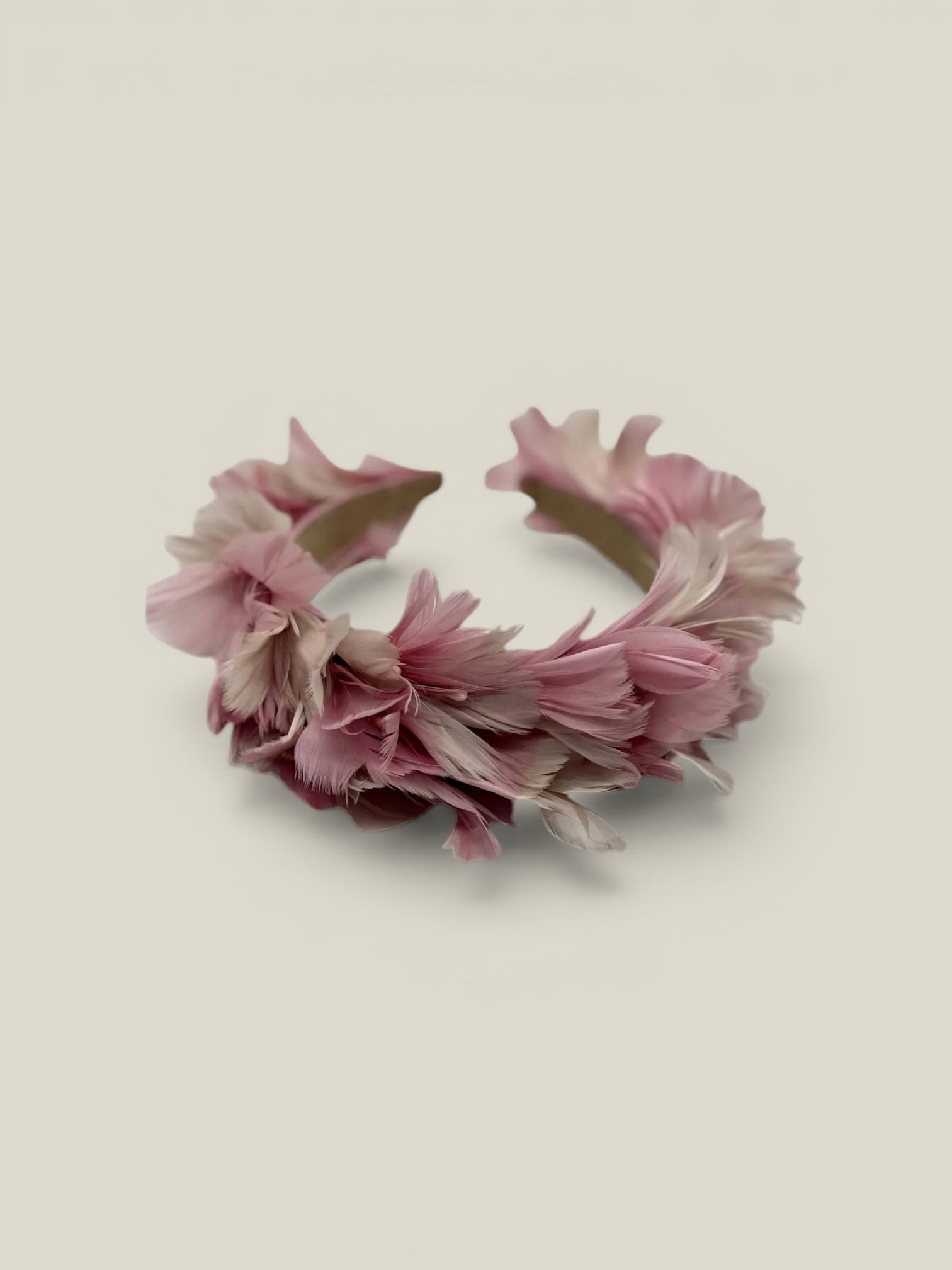 Two-pink parakeet headband