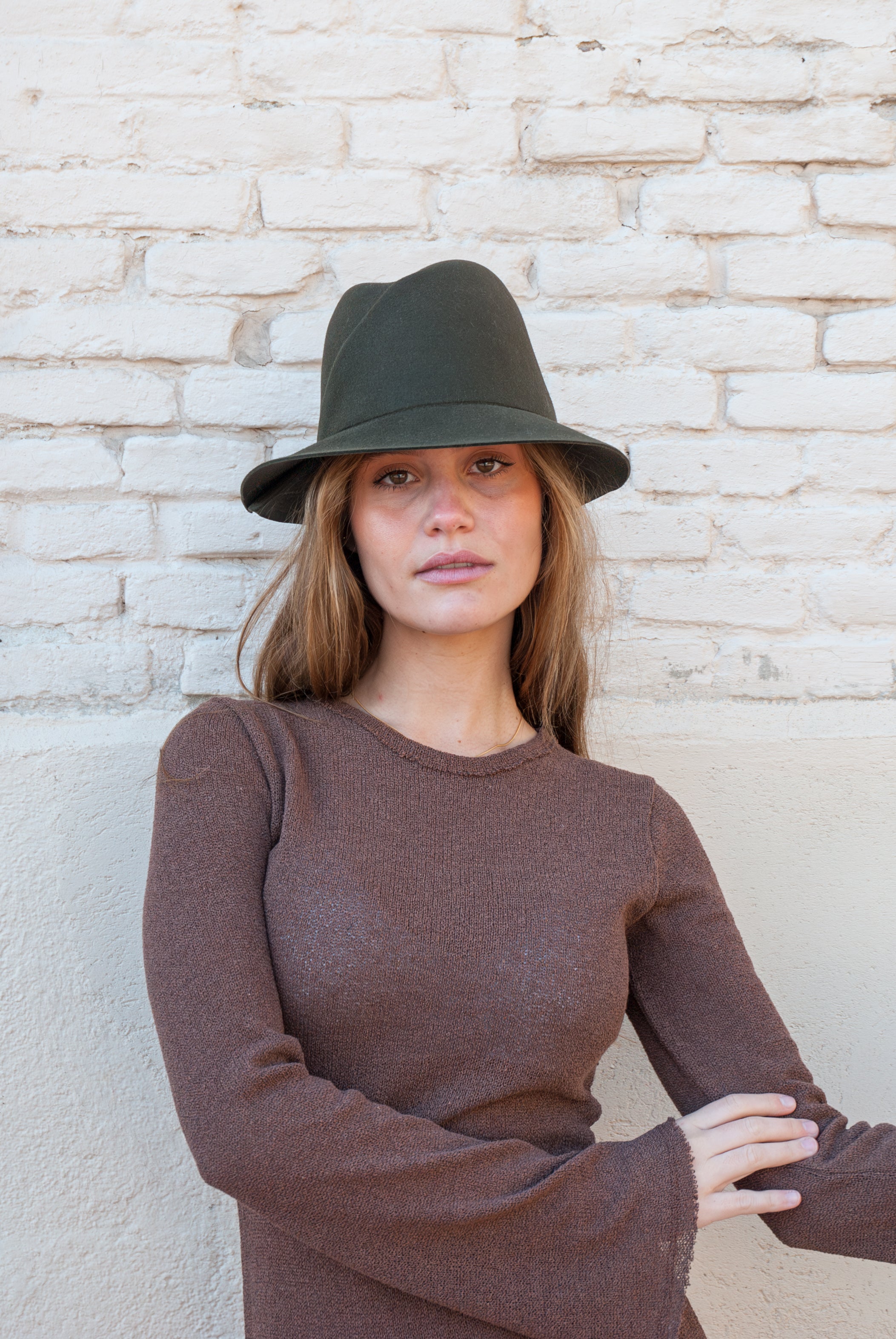 Sombrero Aviñón verde