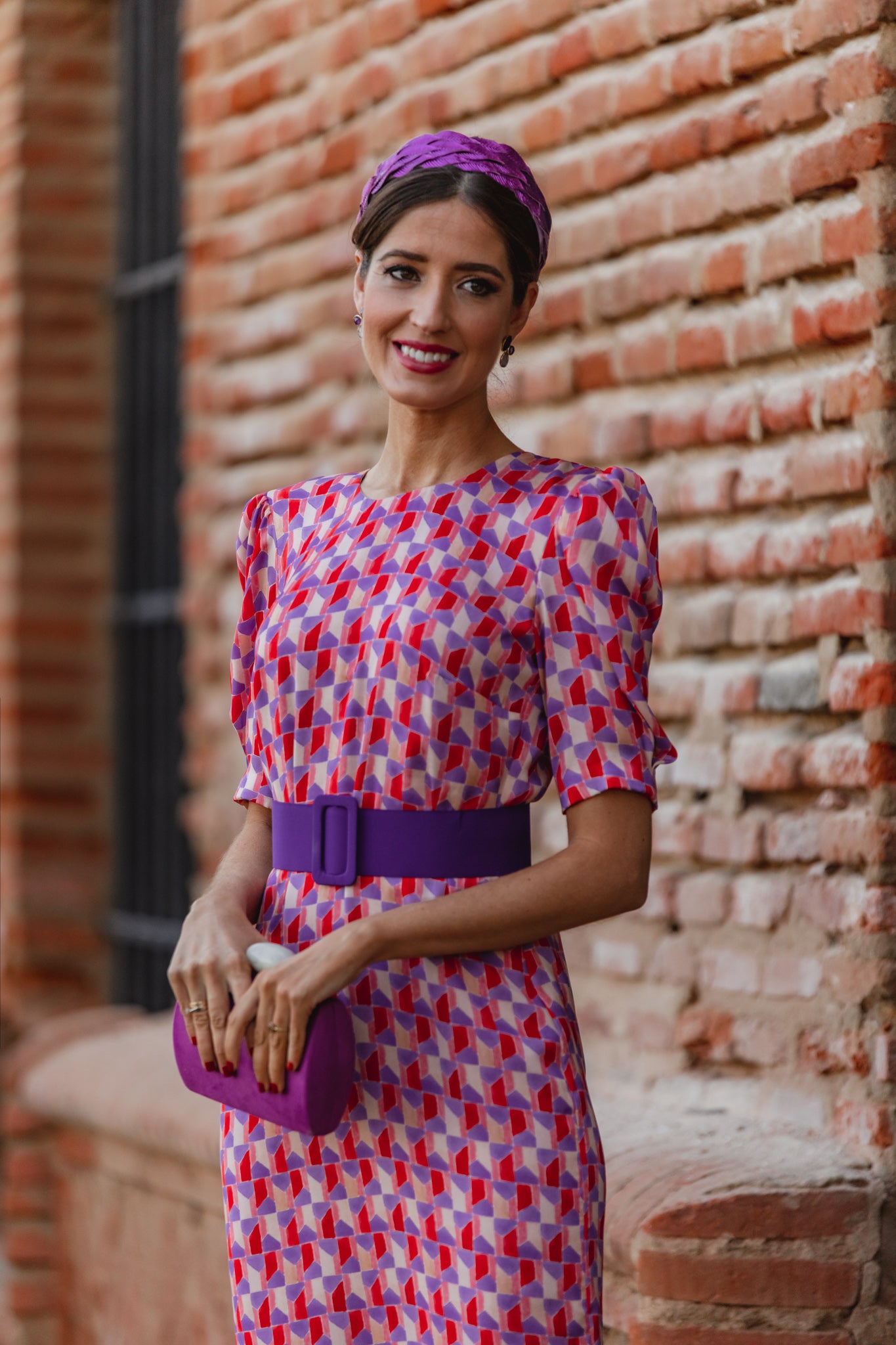 Tiara de Abóbora Roxa