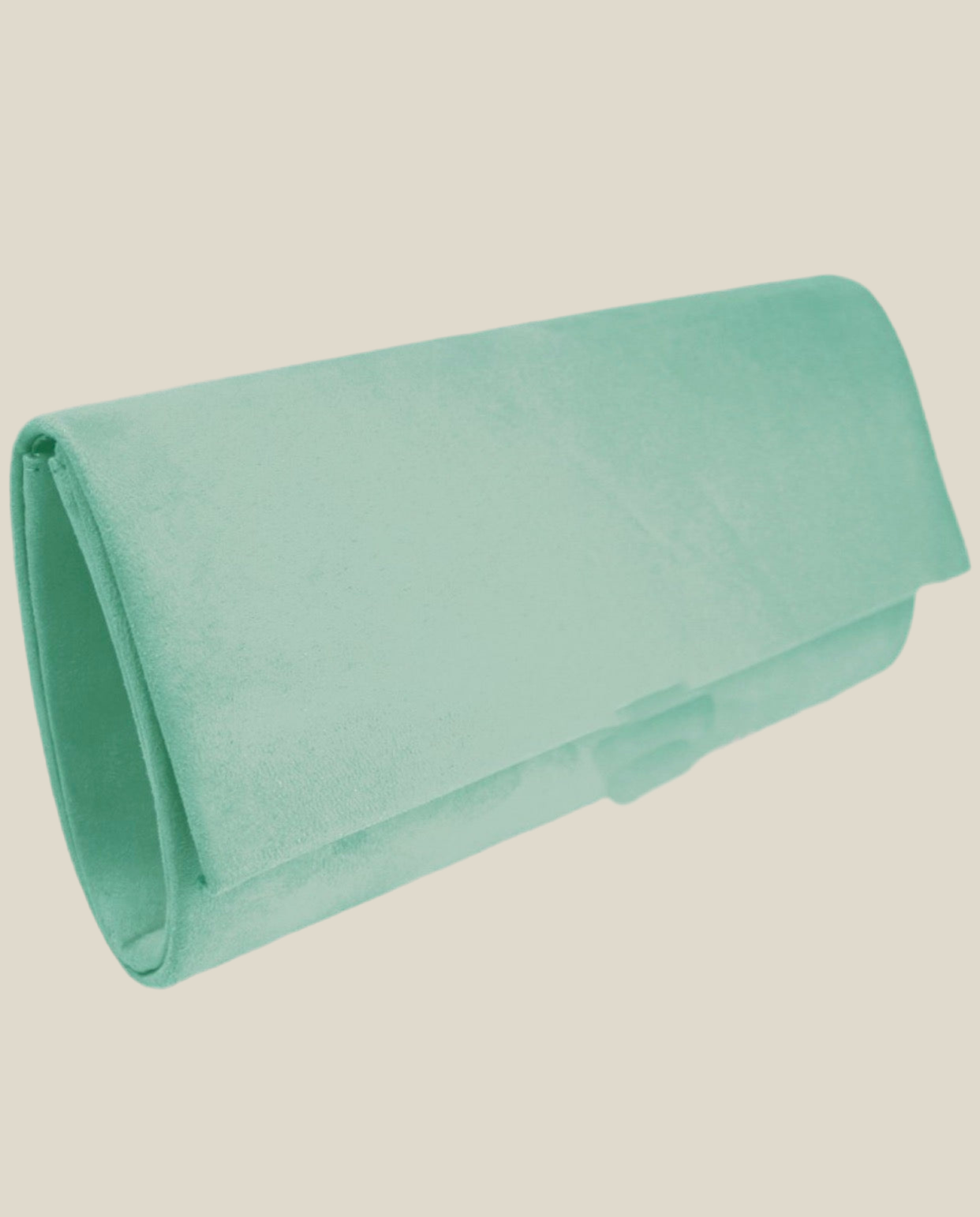 Aquamarine Square Envelope Bag