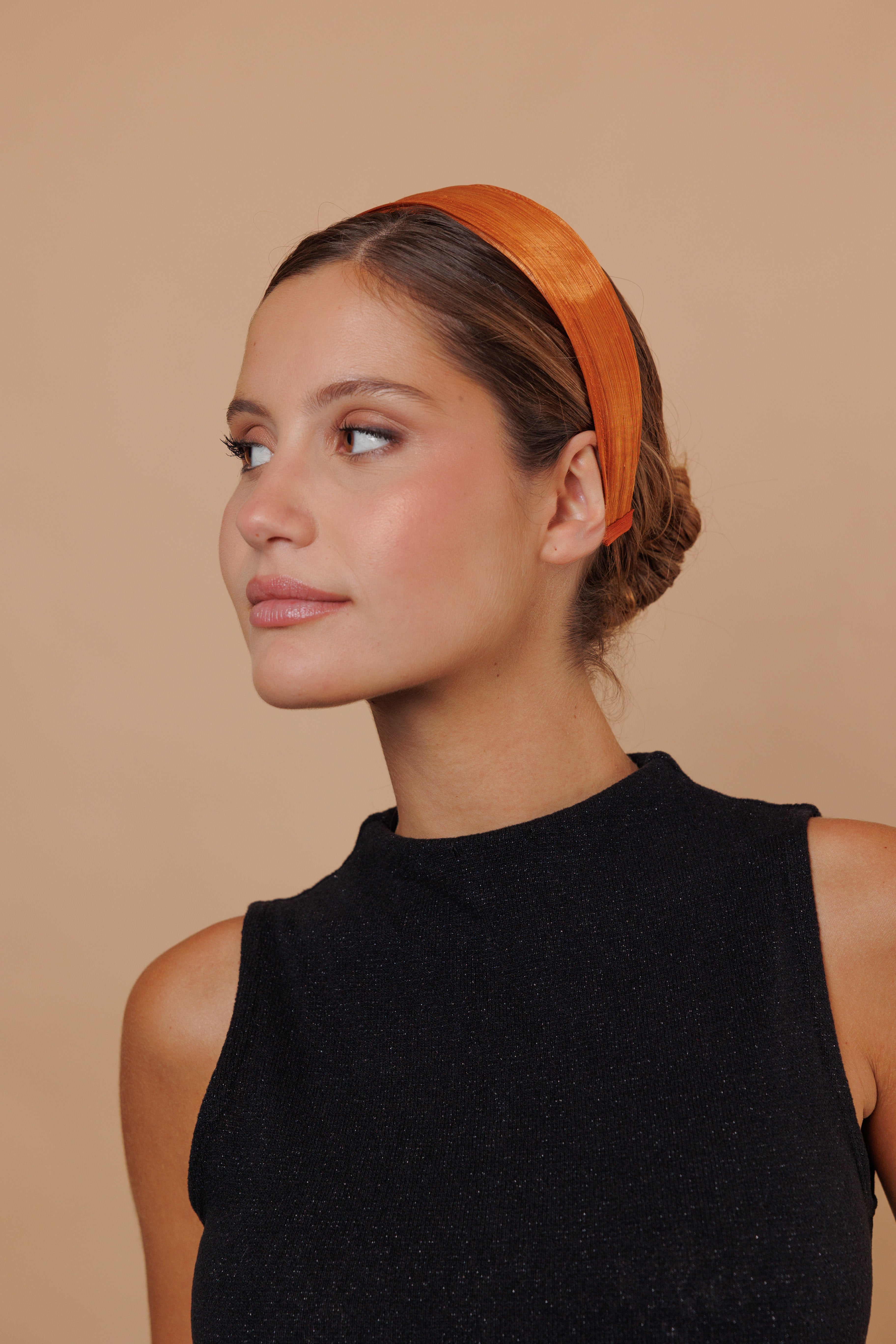 Diadema Duquesa naranja caldero