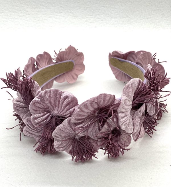 Lilac Dahlia Headband