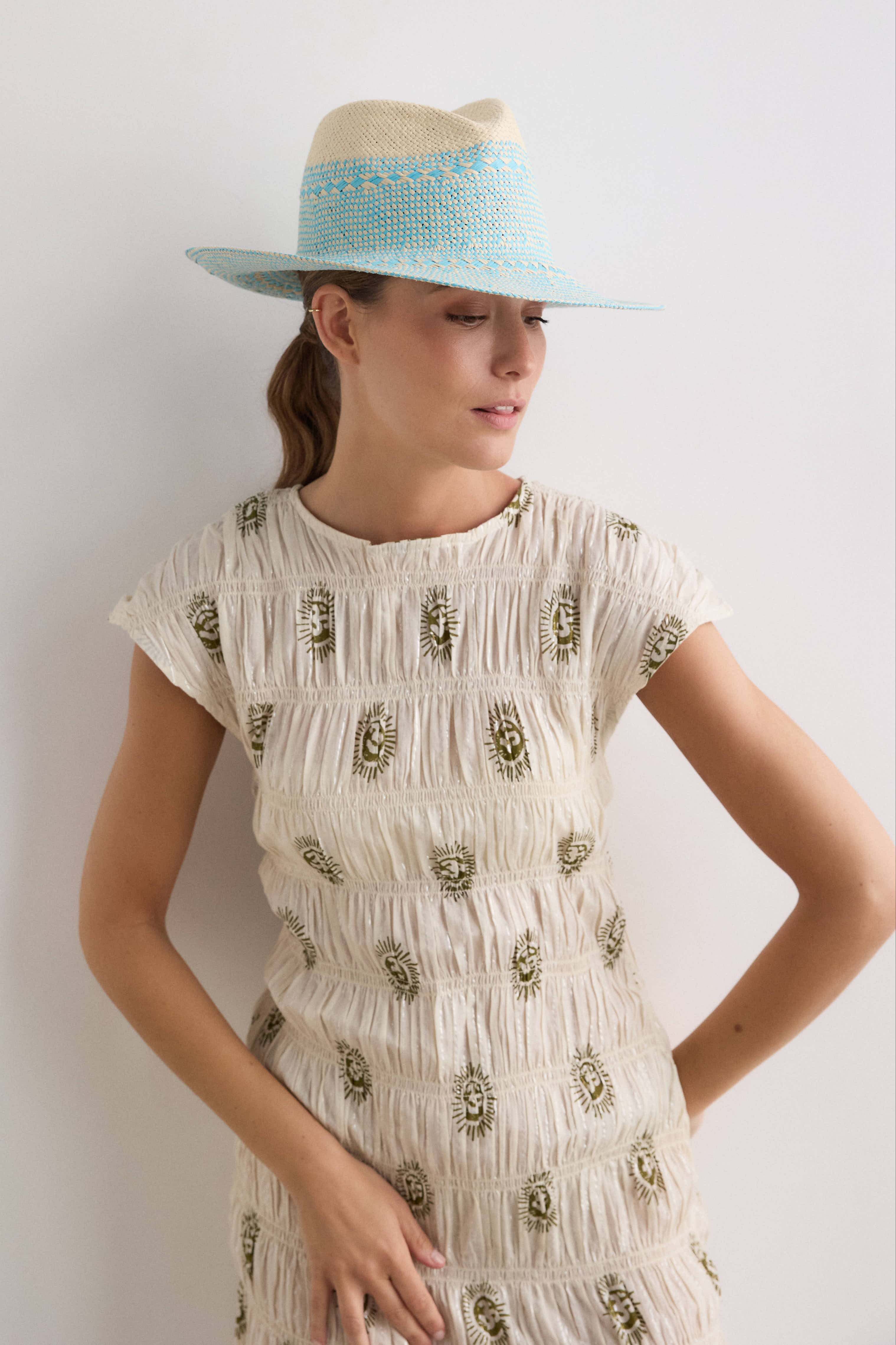 Atlantic blue hat