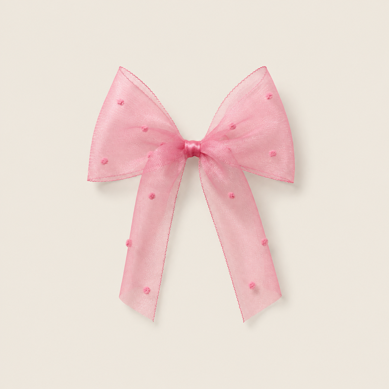 Lazo Ribbon fucsia plumeti