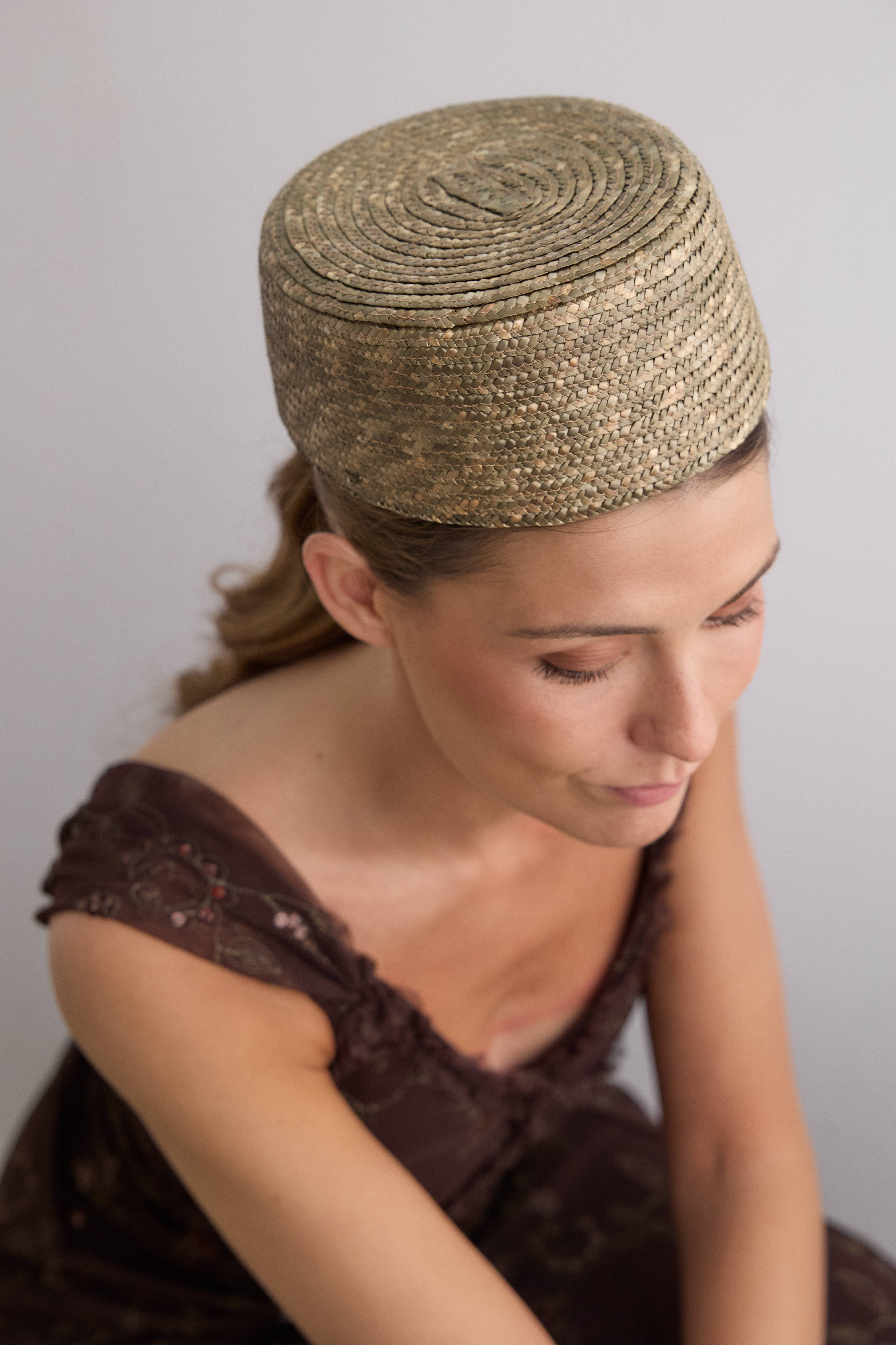 Casquete Celia verde