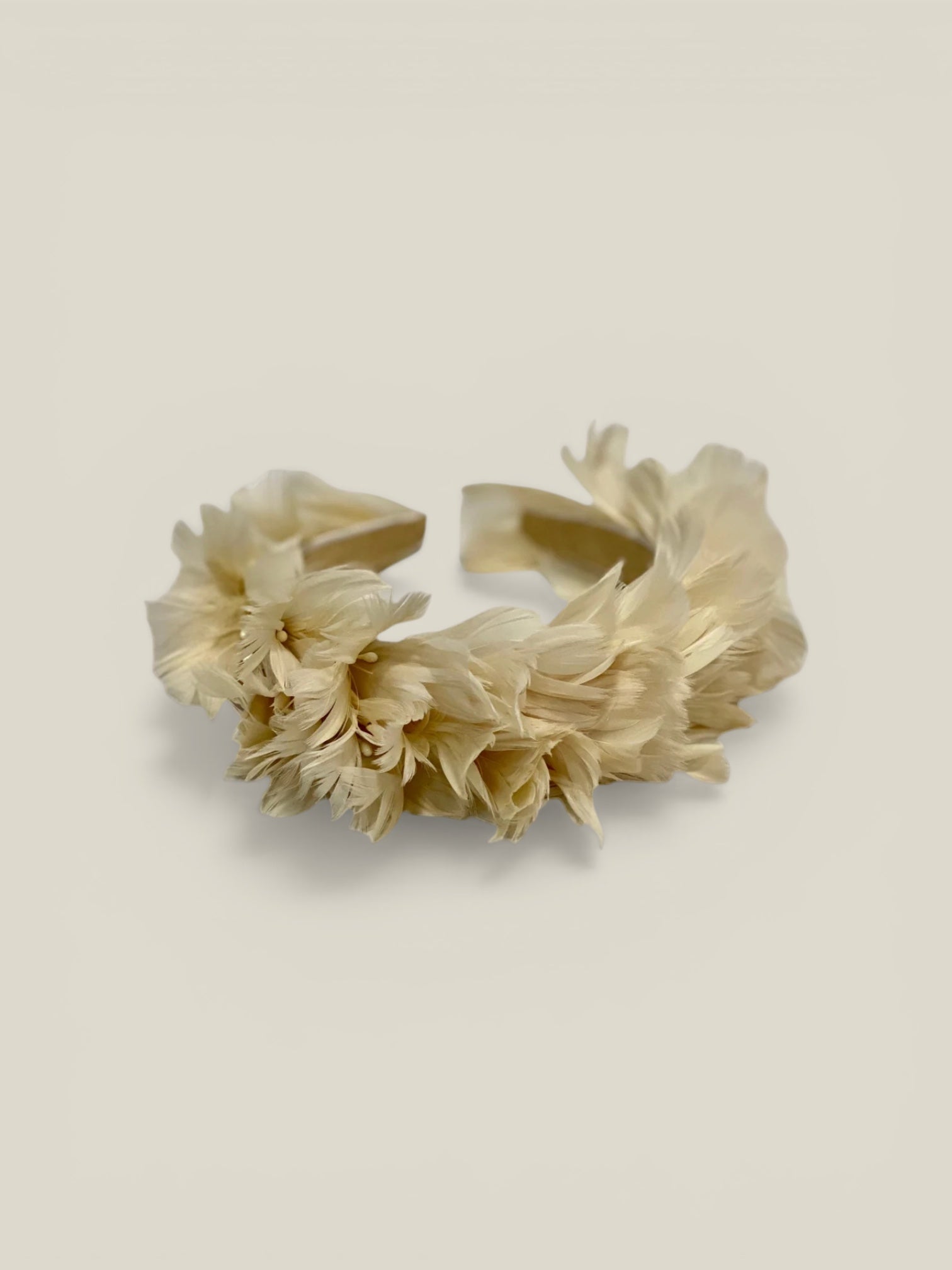 Beige Parakeet Headband