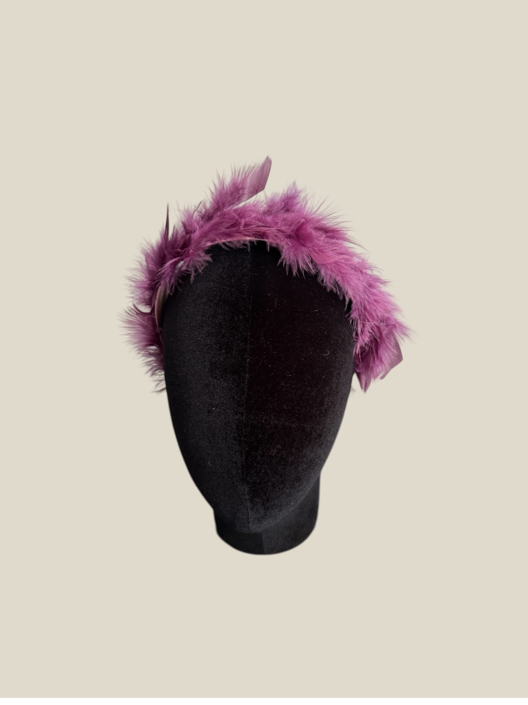 Mauve Macaw Headband