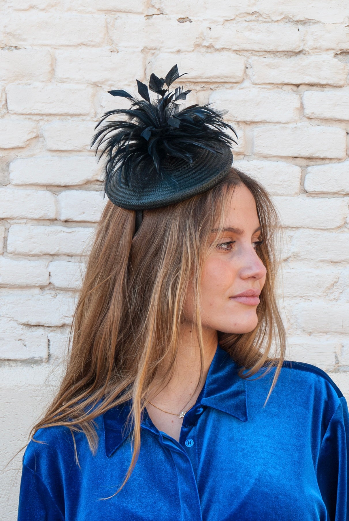 Tocado Sabille negro