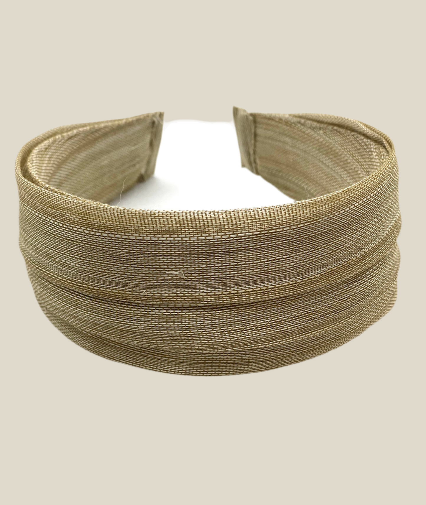 Diadema Duquesa camel