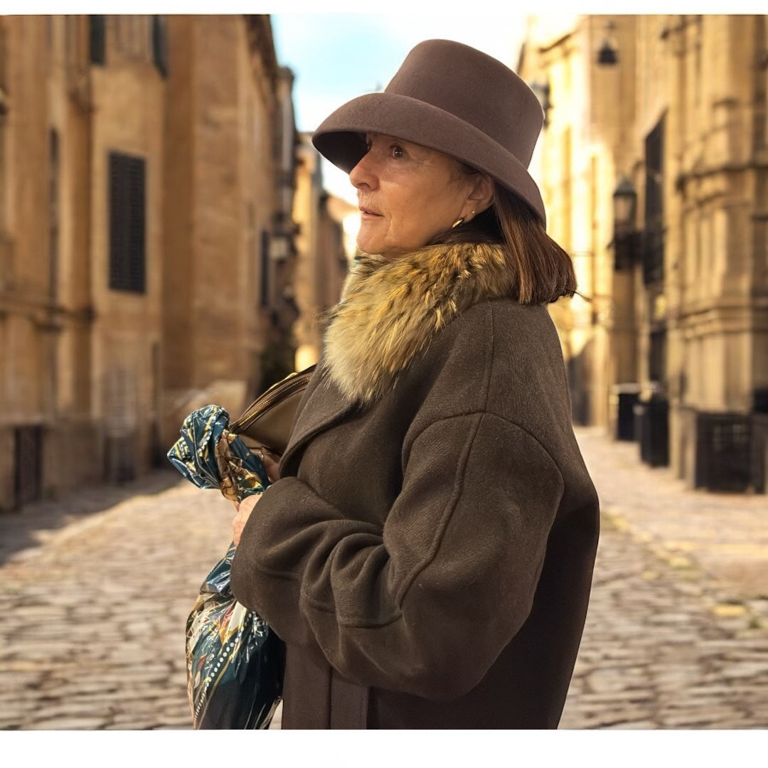 Sombrero Salzburgo marrón