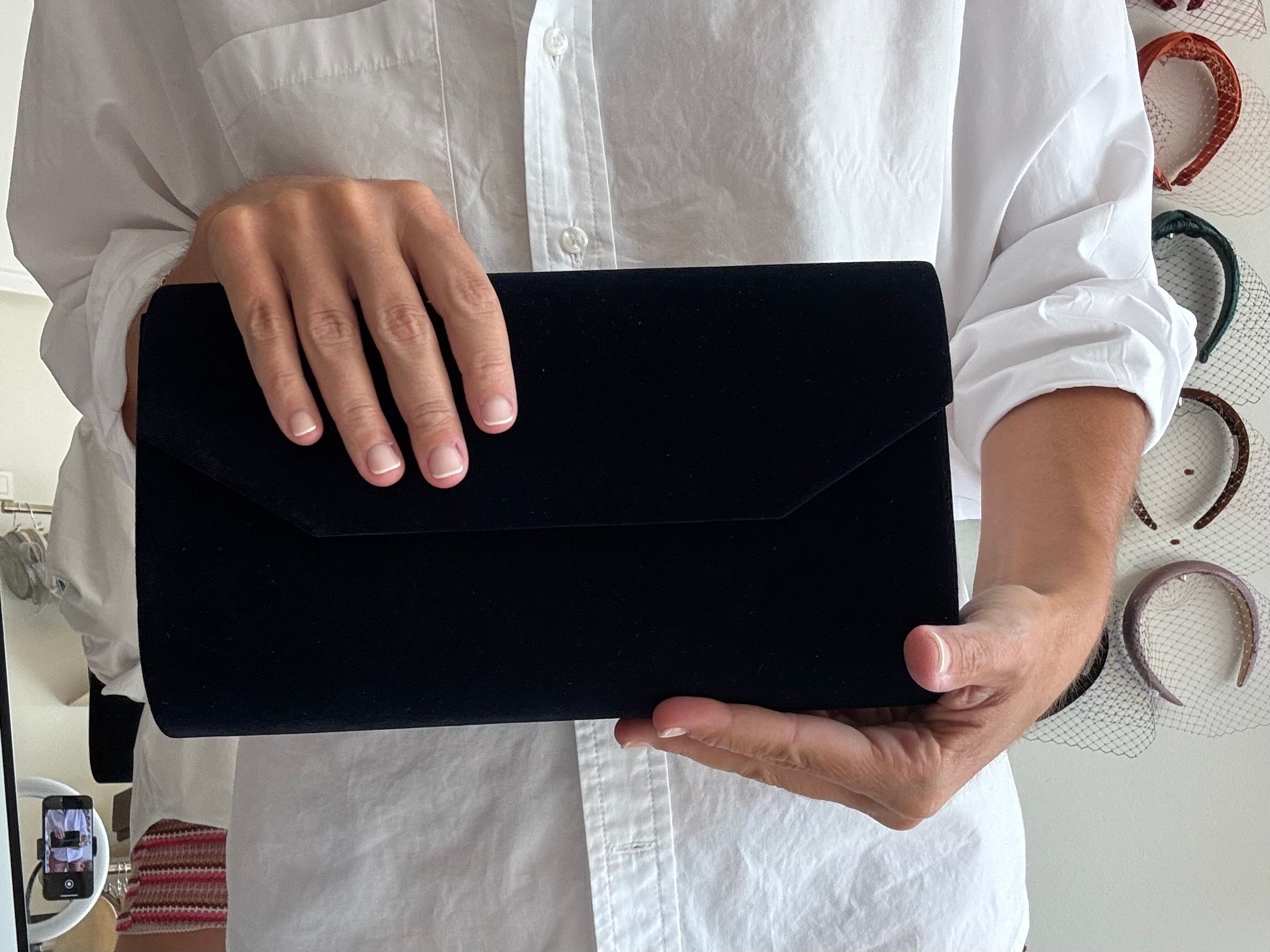 Navy Blue Nineties Bag